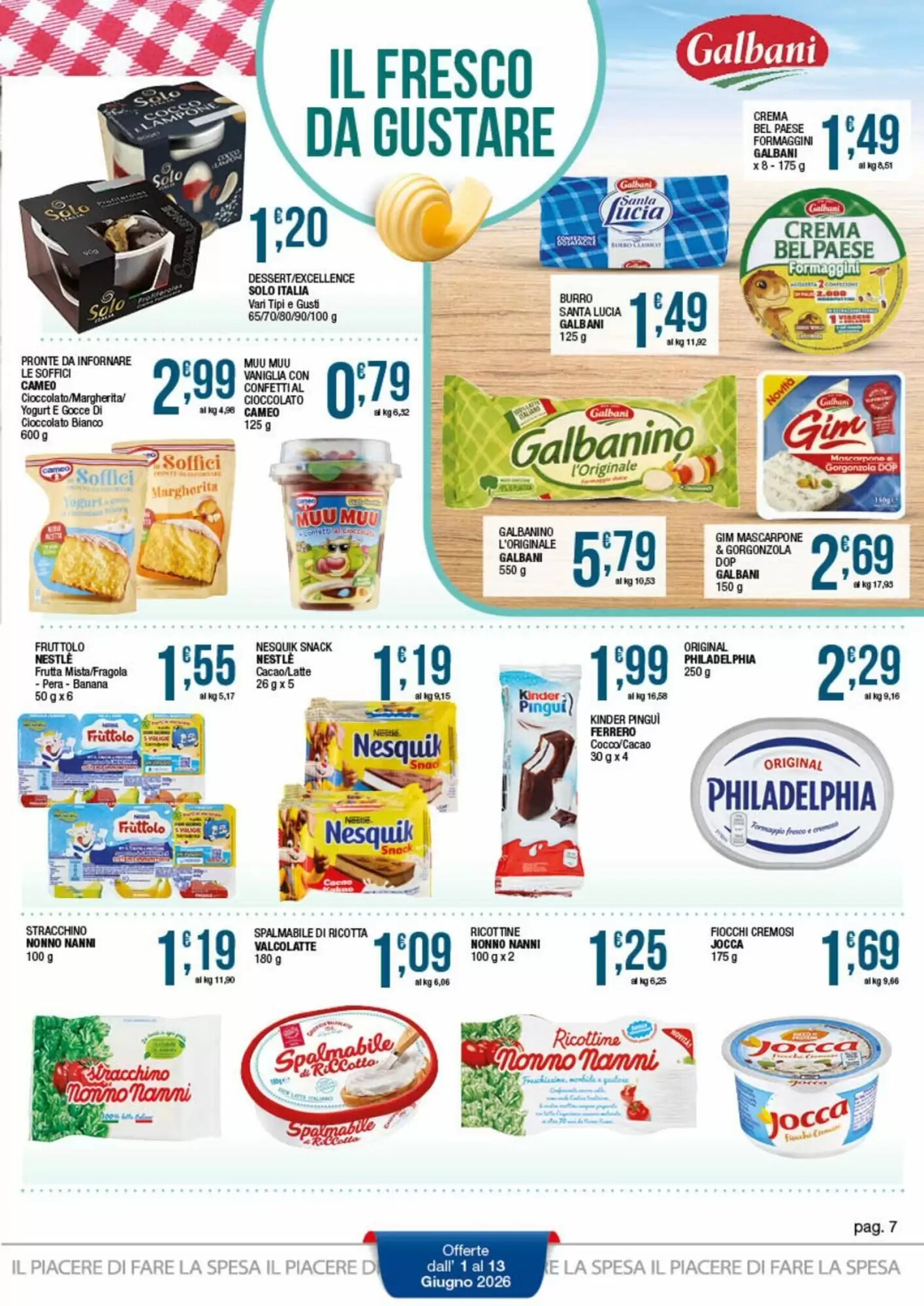 Volantino promozionale Sidis  valide dal 01/06/2026 - Pagina 7.
