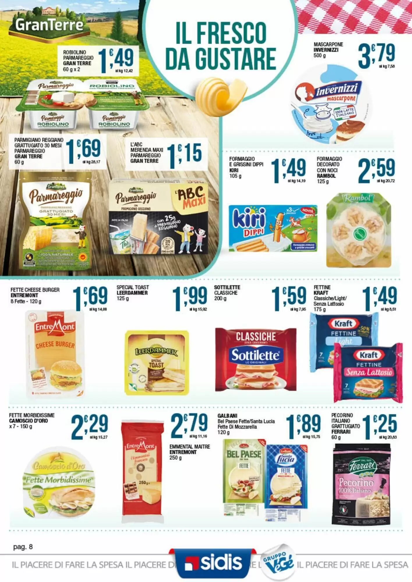 Volantino promozionale Sidis  valide dal 01/06/2026 - Pagina 8.