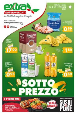 Volantino promozionale Extra Supermercati  valide dal 02/06/2026