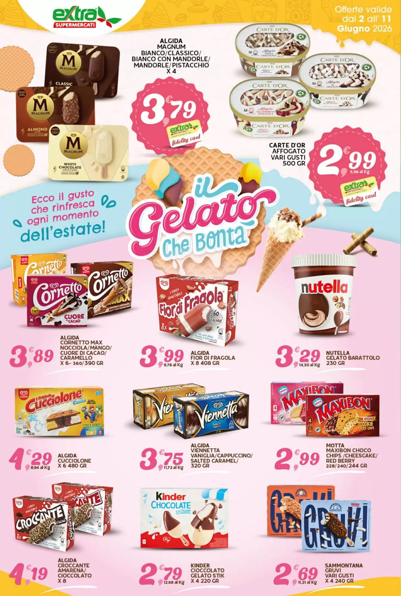 Volantino promozionale Extra Supermercati  valide dal 02/06/2026 - Pagina 2.