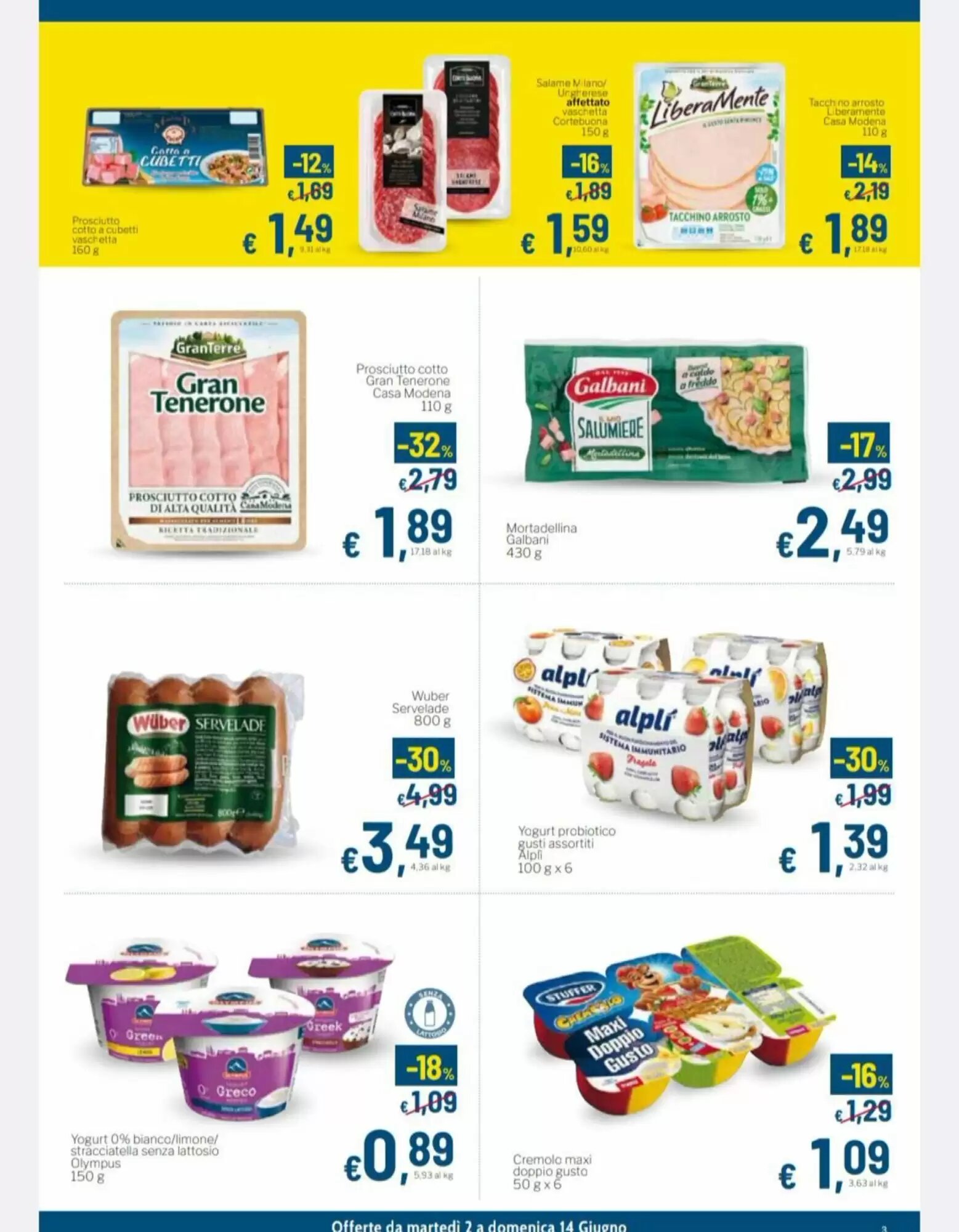 Volantino promozionale Aldel Discount  valide dal 02/06/2026 - Pagina 3.