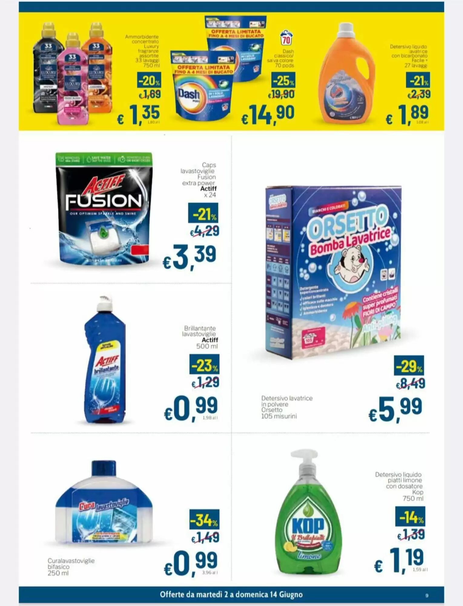 Volantino promozionale Aldel Discount  valide dal 02/06/2026 - Pagina 9.