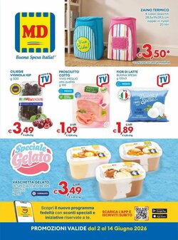Volantino promozionale MD Discount valide dal 02/06/2026
