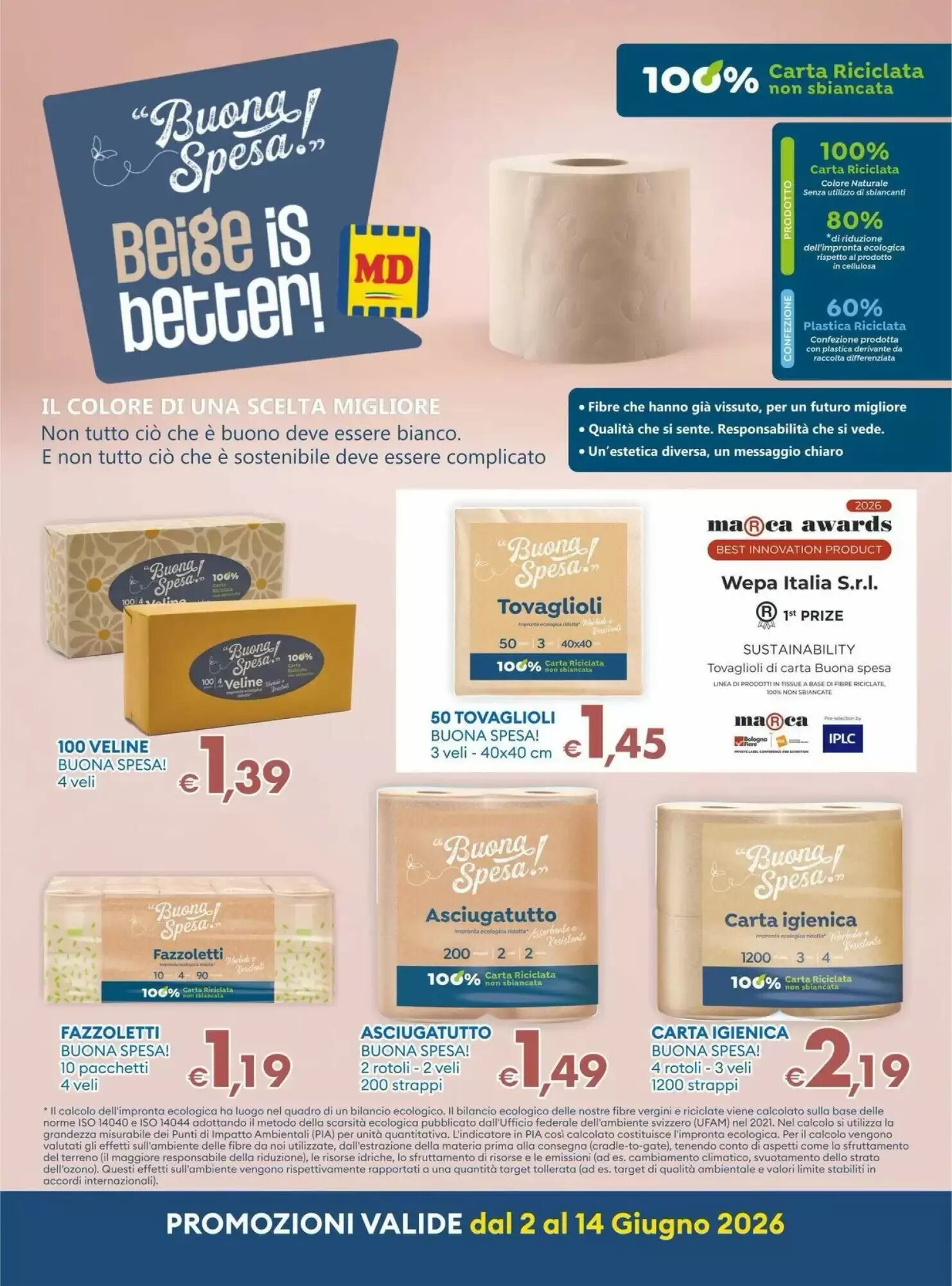 Volantino promozionale MD Discount  valide dal 02/06/2026 - Pagina 23.