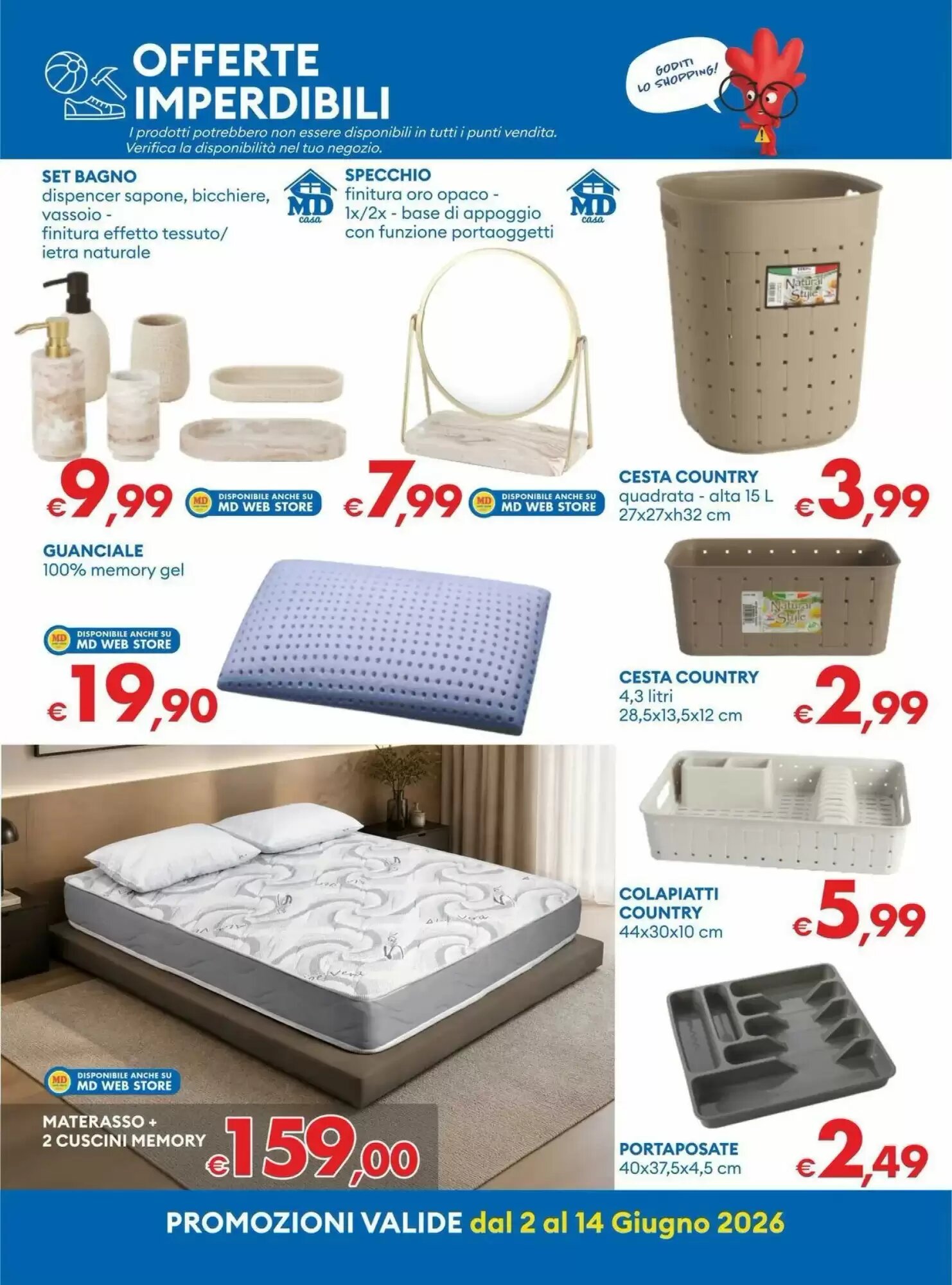 Volantino promozionale MD Discount  valide dal 02/06/2026 - Pagina 32.