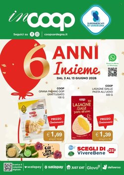 Volantino promozionale Coop Sardegna  valide dal 03/06/2026
