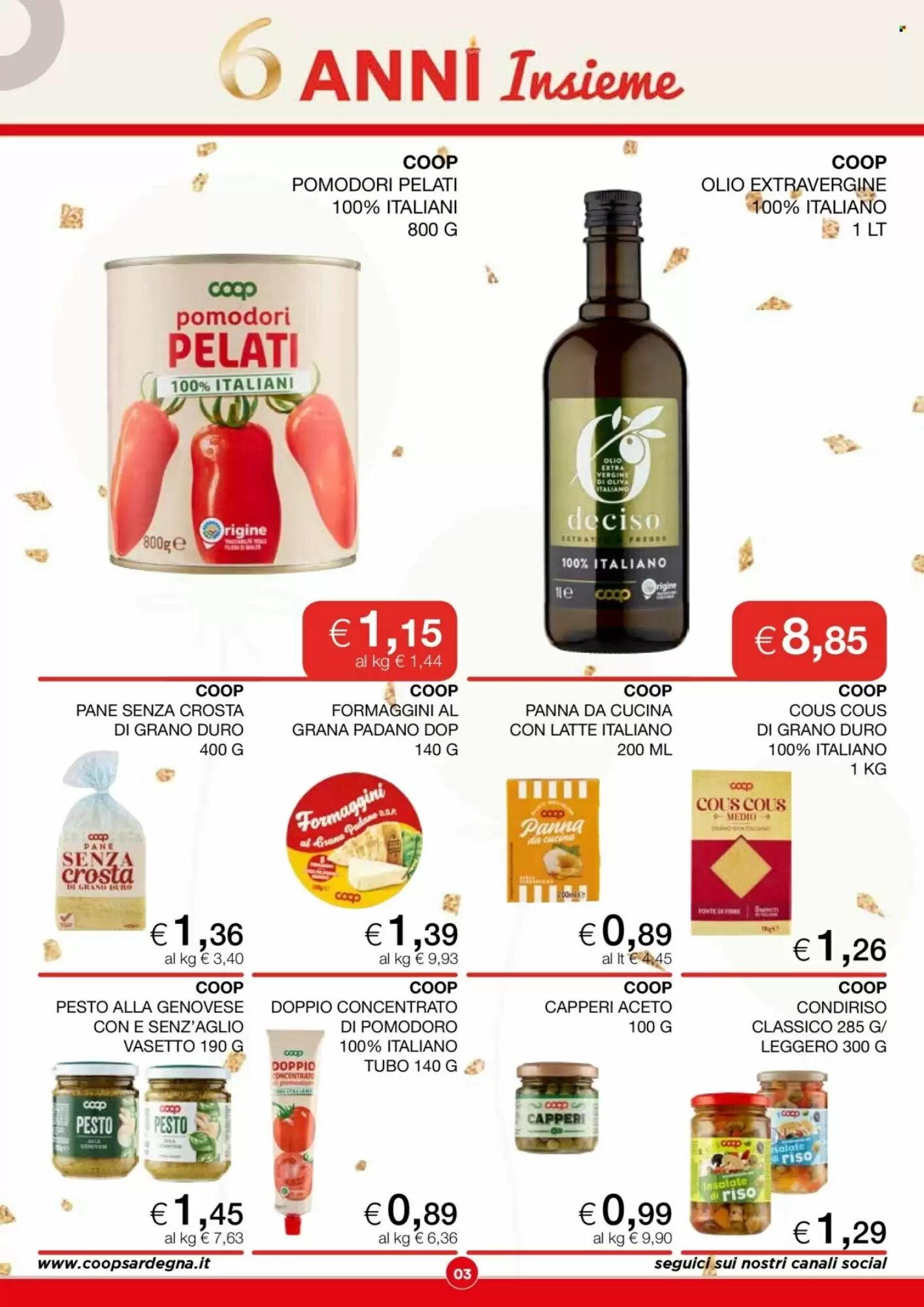 Volantino promozionale Coop Sardegna  valide dal 03/06/2026 - Pagina 5.