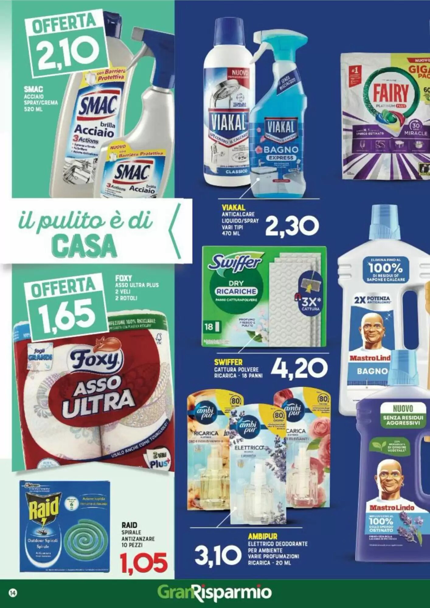 Volantino promozionale Gran Risparmio  valide dal 03/06/2026 - Pagina 14.