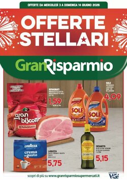 Volantino promozionale Gran Risparmio valide dal 03/06/2026