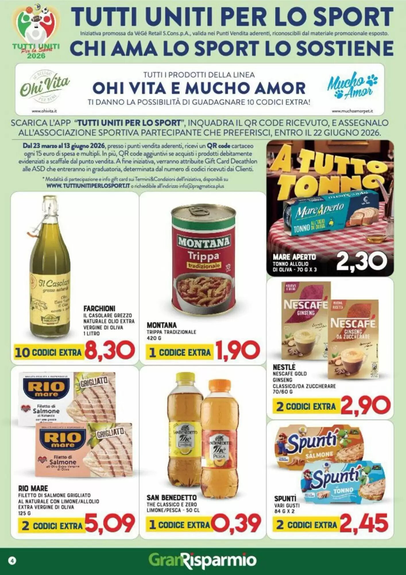 Volantino promozionale Gran Risparmio  valide dal 03/06/2026 - Pagina 4.