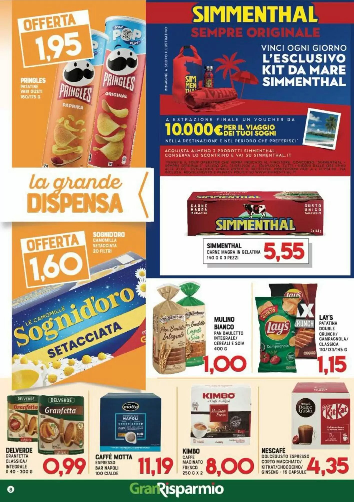Volantino promozionale Gran Risparmio  valide dal 03/06/2026 - Pagina 8.