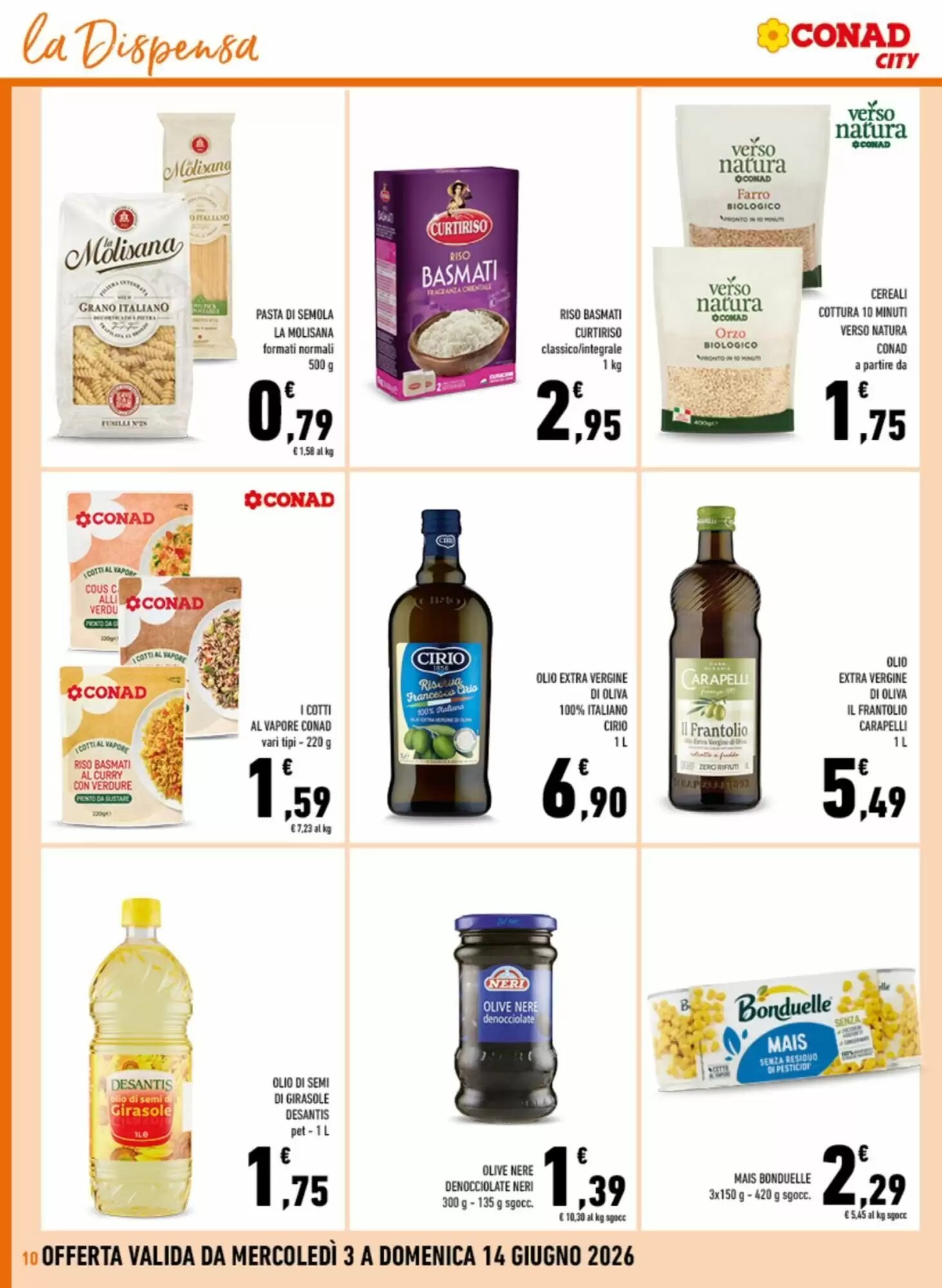 Volantino promozionale Conad City  valide dal 03/06/2026 - Pagina 10.