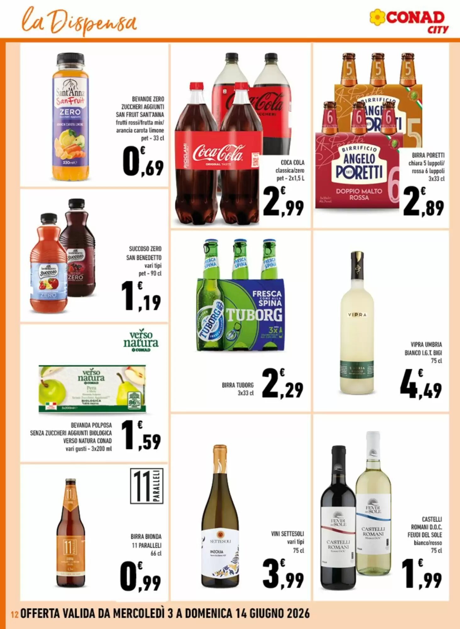Volantino promozionale Conad City  valide dal 03/06/2026 - Pagina 12.