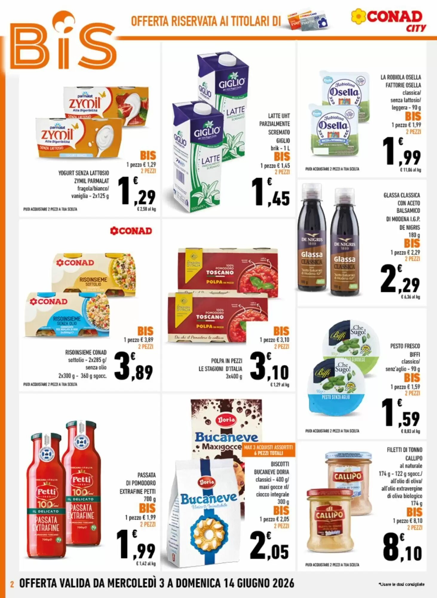Volantino promozionale Conad City  valide dal 03/06/2026 - Pagina 2.