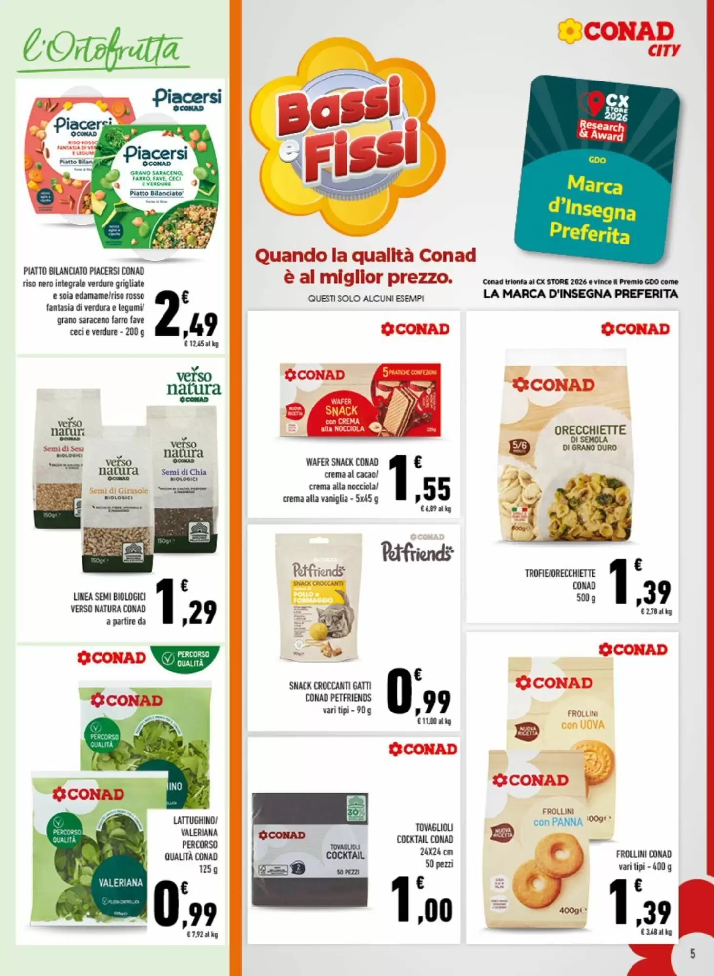 Volantino promozionale Conad City  valide dal 03/06/2026 - Pagina 5.