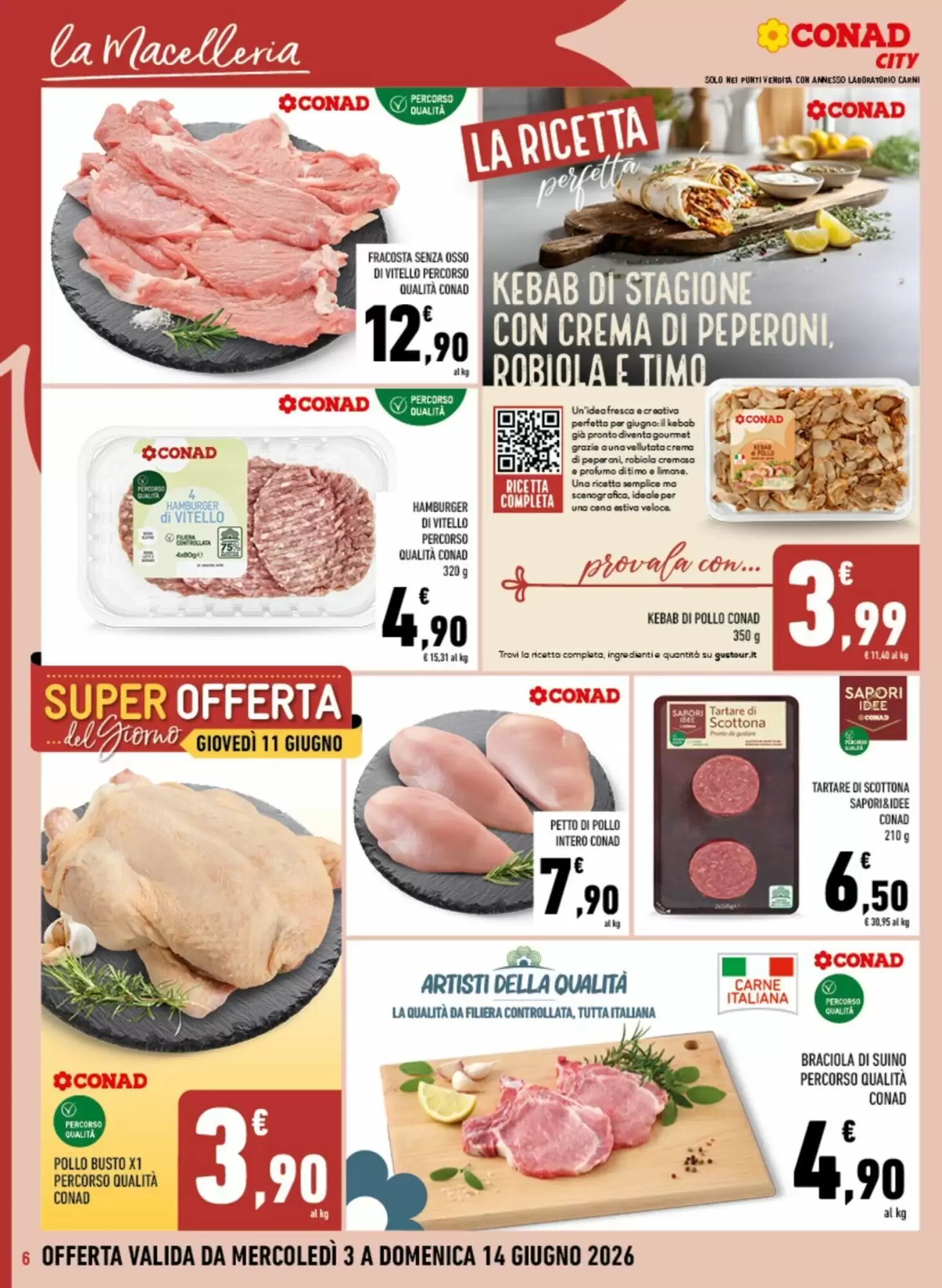 Volantino promozionale Conad City  valide dal 03/06/2026 - Pagina 6.