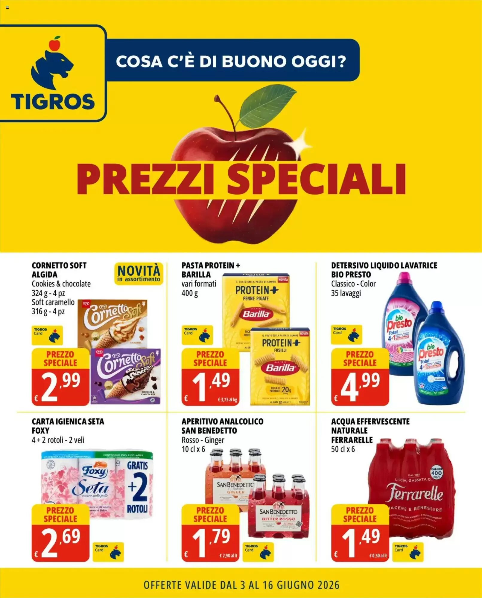 Volantino promozionale Tigros  valide dal 03/06/2026 - Pagina 1.