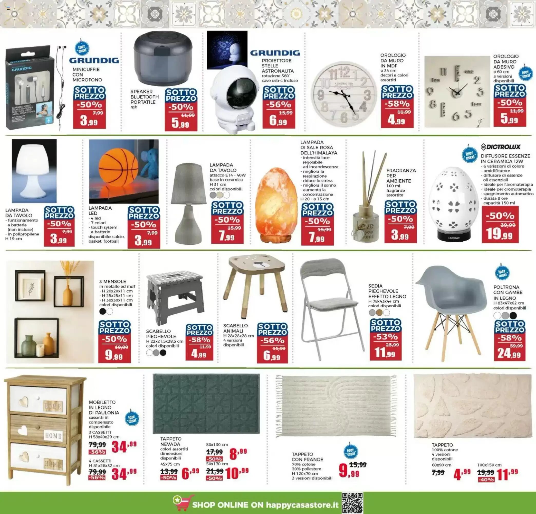 Volantino promozionale Happy Casa  valide dal 03/06/2026 - Pagina 39.