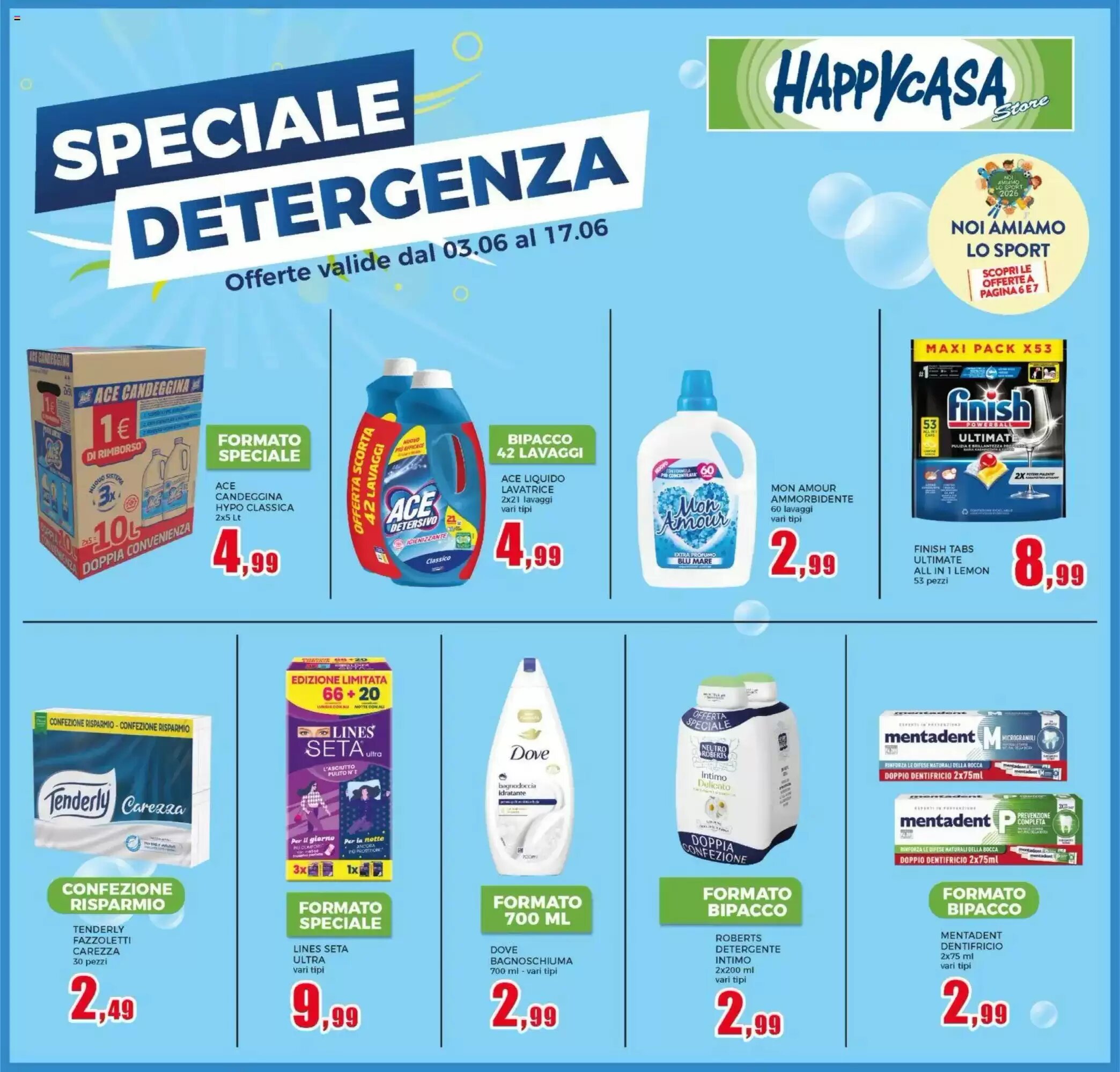 Volantino promozionale Happy Casa  valide dal 03/06/2026 - Pagina 41.