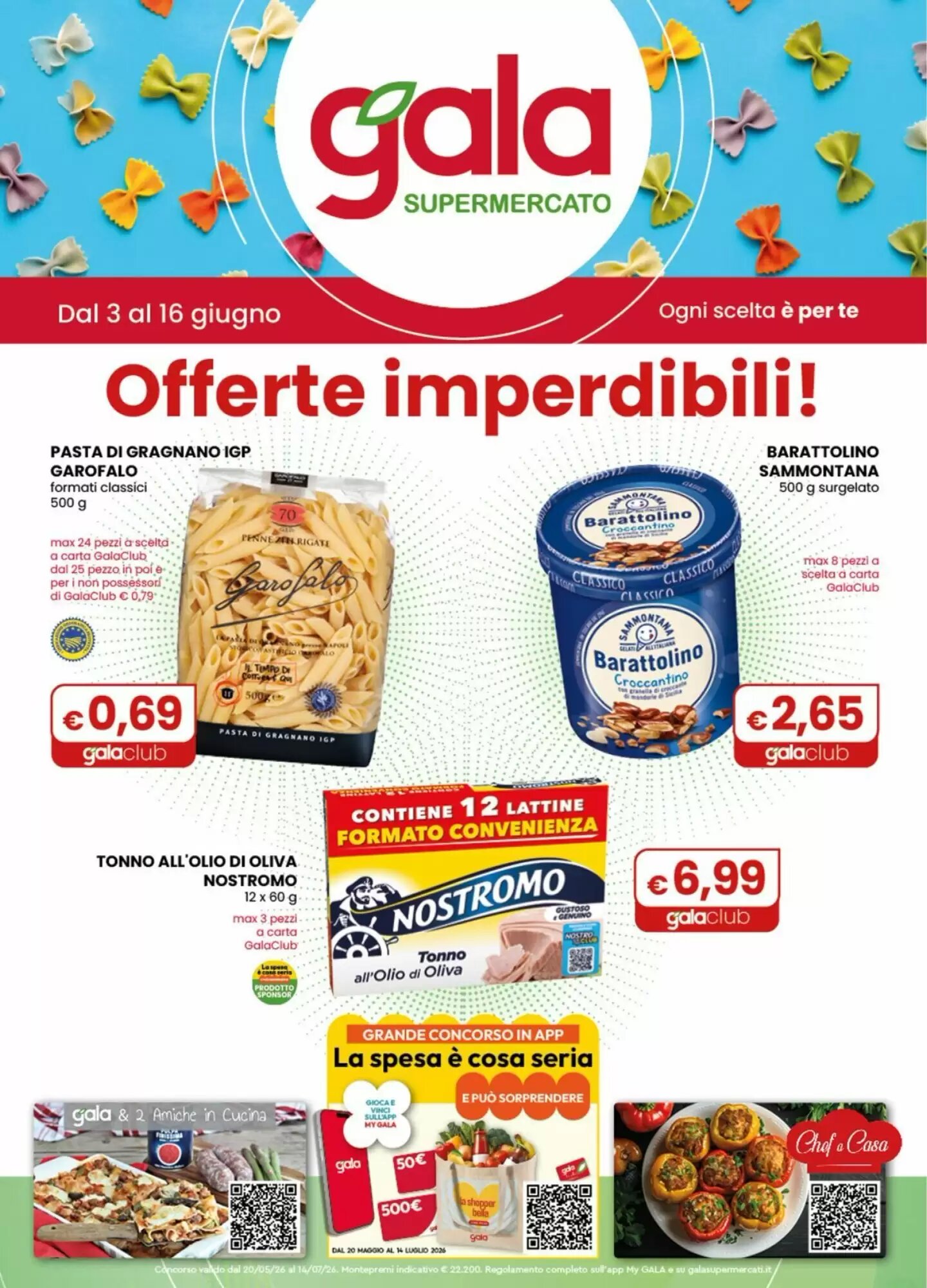 Volantino promozionale Gala Supermercati  valide dal 03/06/2026 - Pagina 1.