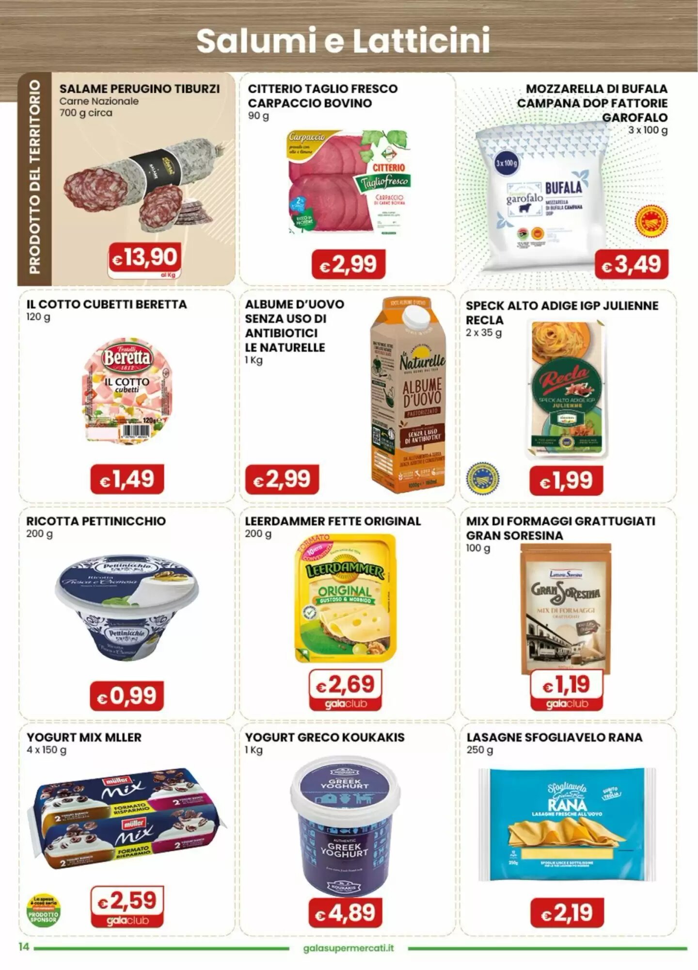 Volantino promozionale Gala Supermercati  valide dal 03/06/2026 - Pagina 14.