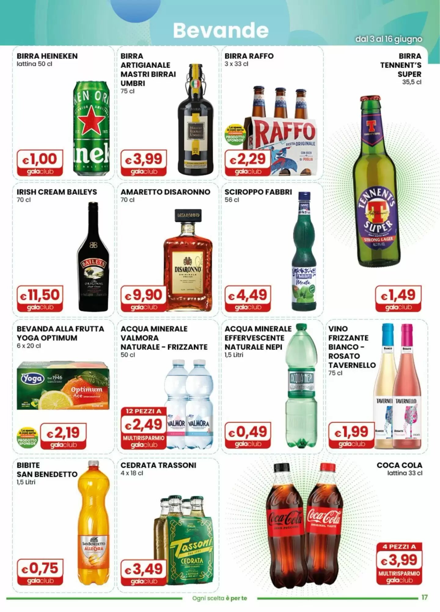 Volantino promozionale Gala Supermercati  valide dal 03/06/2026 - Pagina 17.