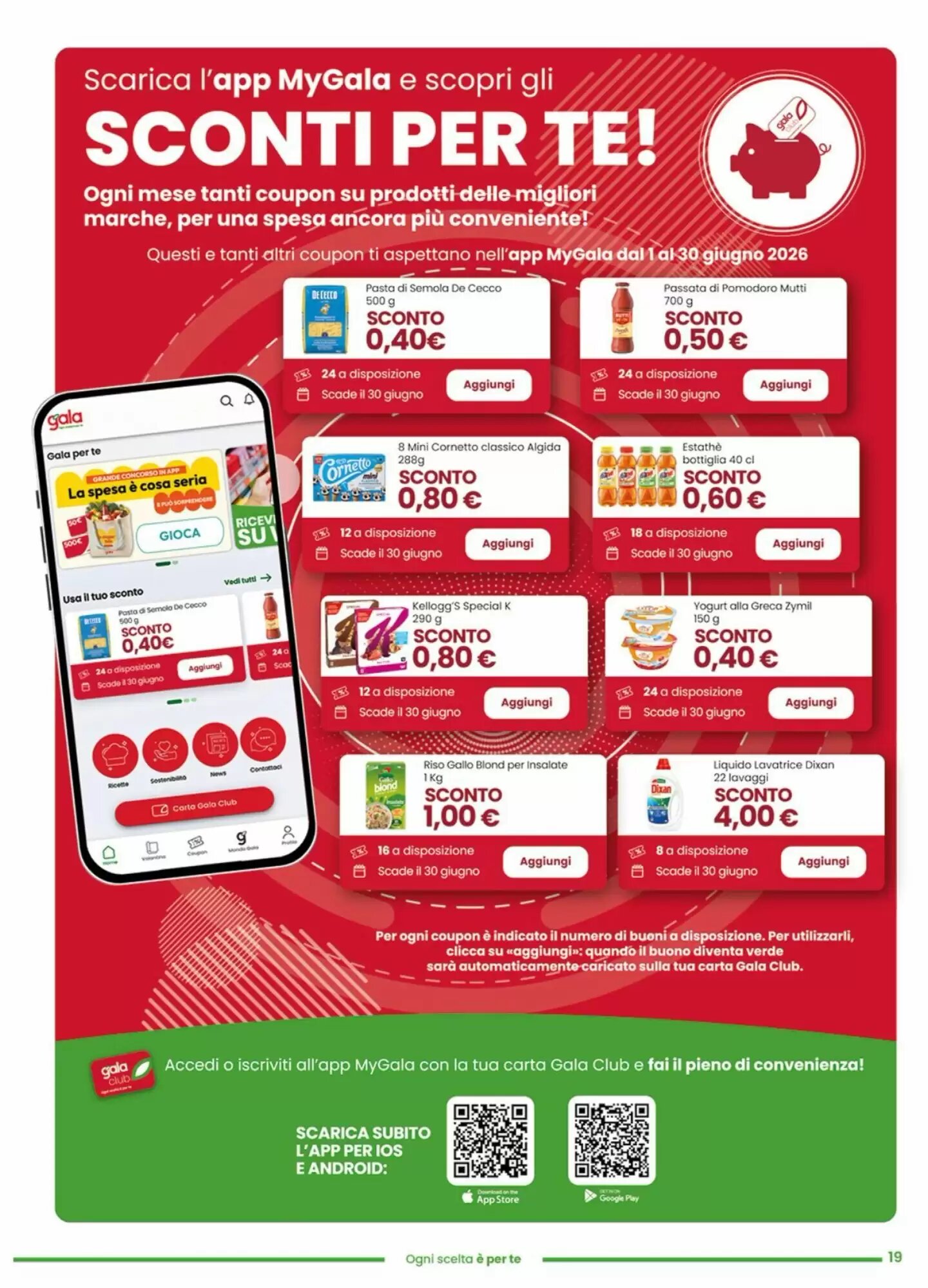 Volantino promozionale Gala Supermercati  valide dal 03/06/2026 - Pagina 19.