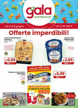 Volantino promozionale Gala Supermercati valide dal 03/06/2026