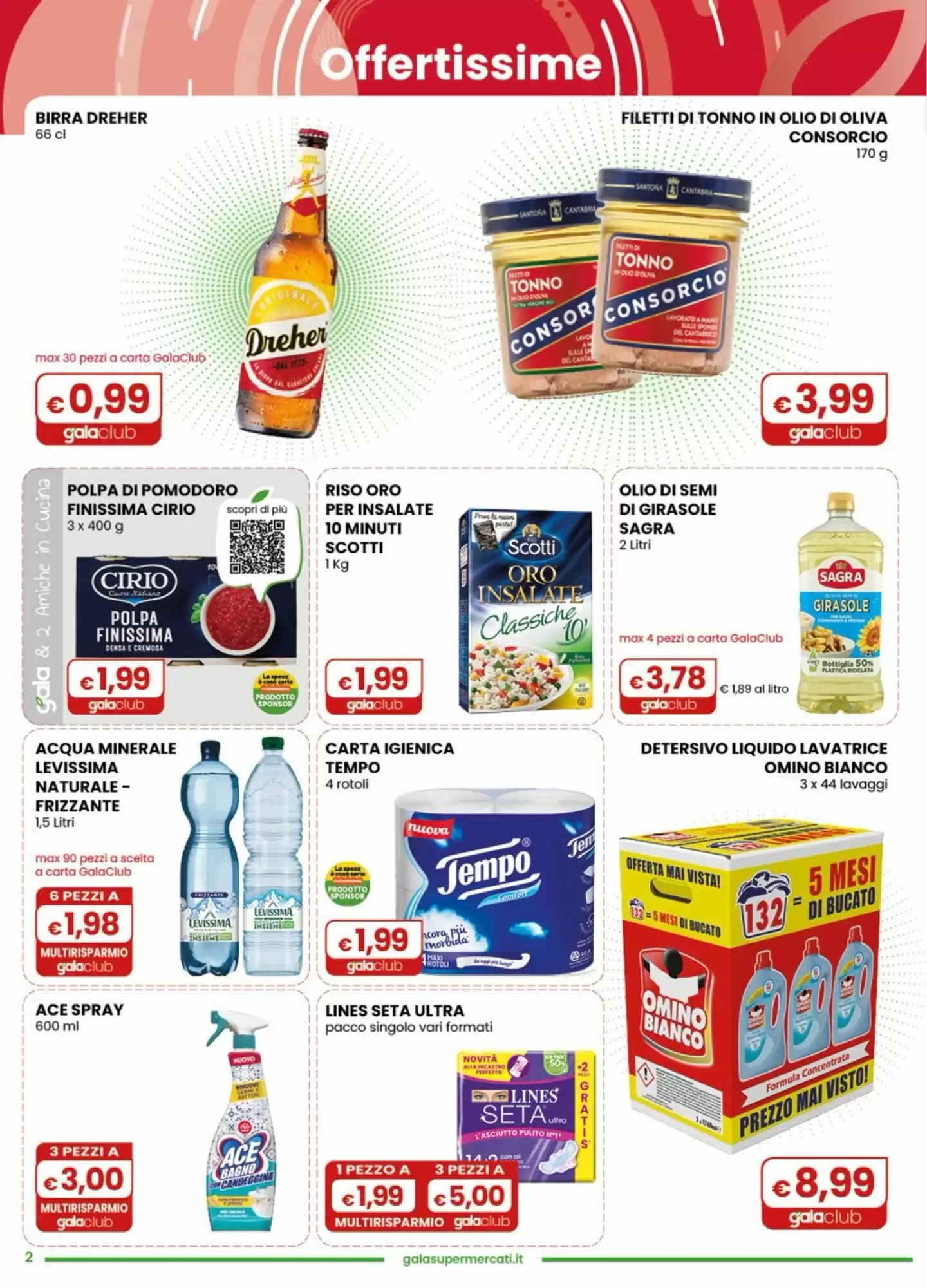 Volantino promozionale Gala Supermercati  valide dal 03/06/2026 - Pagina 2.