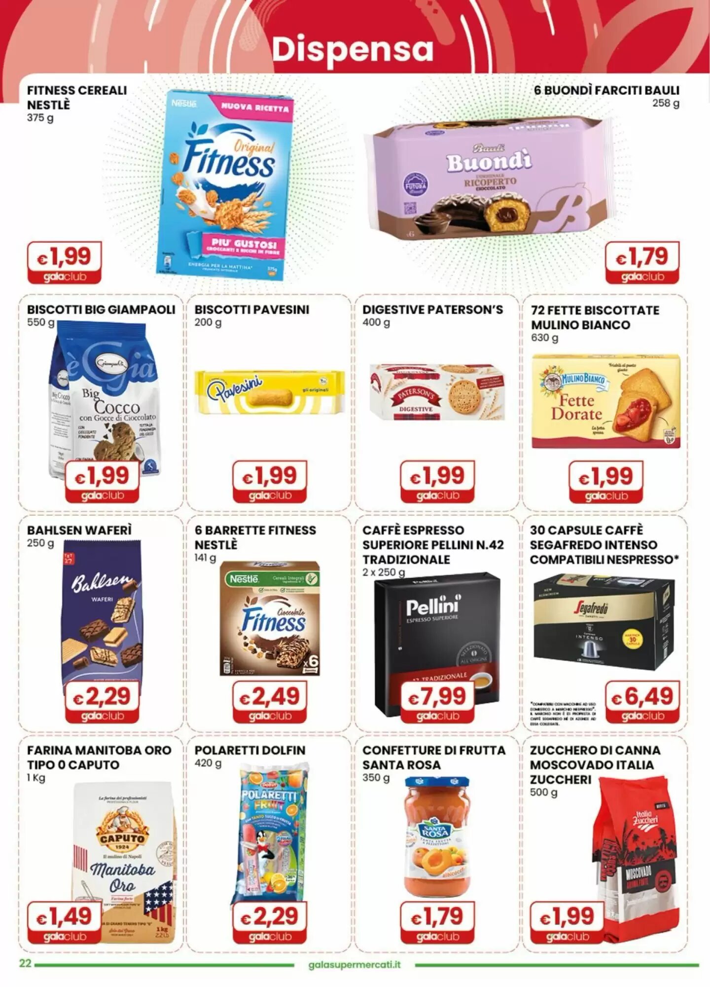 Volantino promozionale Gala Supermercati  valide dal 03/06/2026 - Pagina 22.
