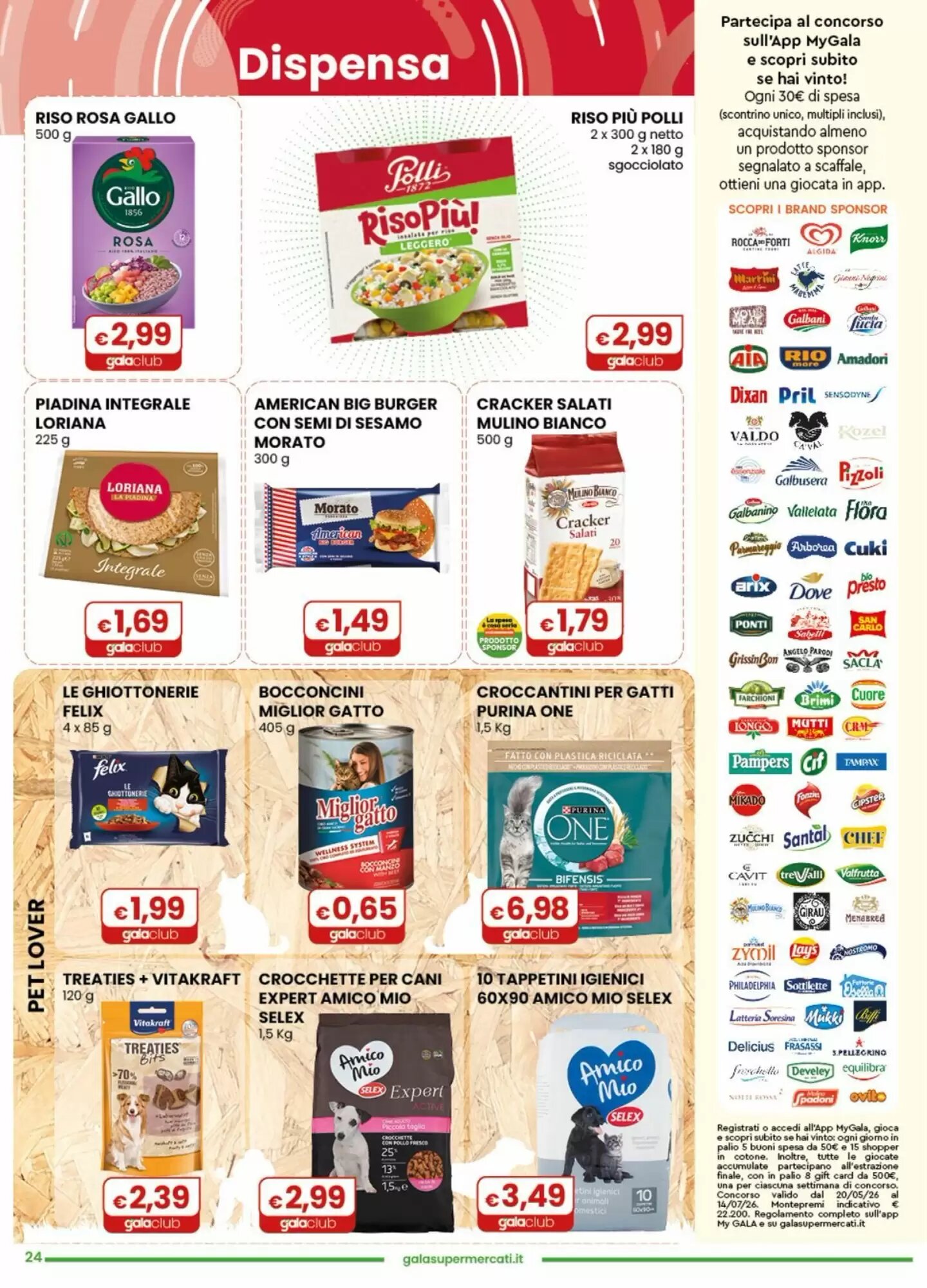 Volantino promozionale Gala Supermercati  valide dal 03/06/2026 - Pagina 24.