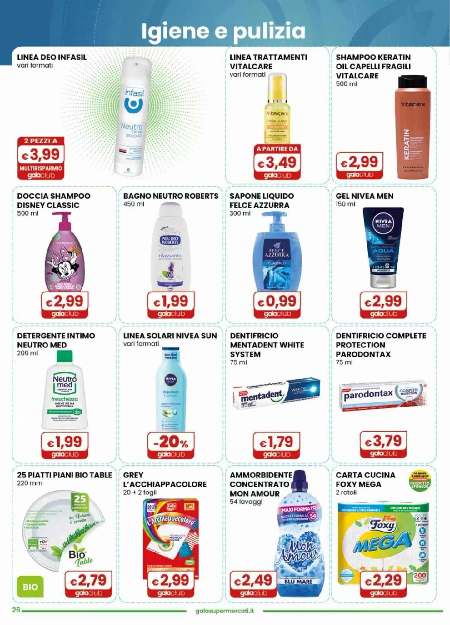 Volantino promozionale Gala Supermercati  valide dal 03/06/2026 - Pagina 26.