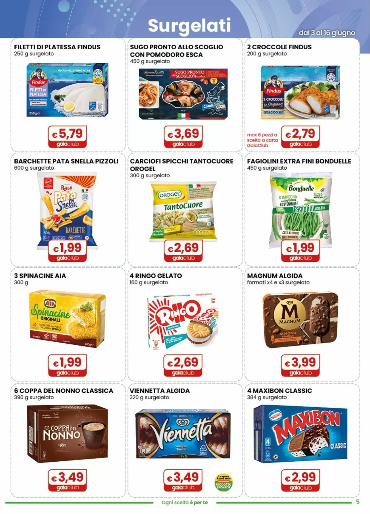 Volantino promozionale Gala Supermercati  valide dal 03/06/2026 - Pagina 5.
