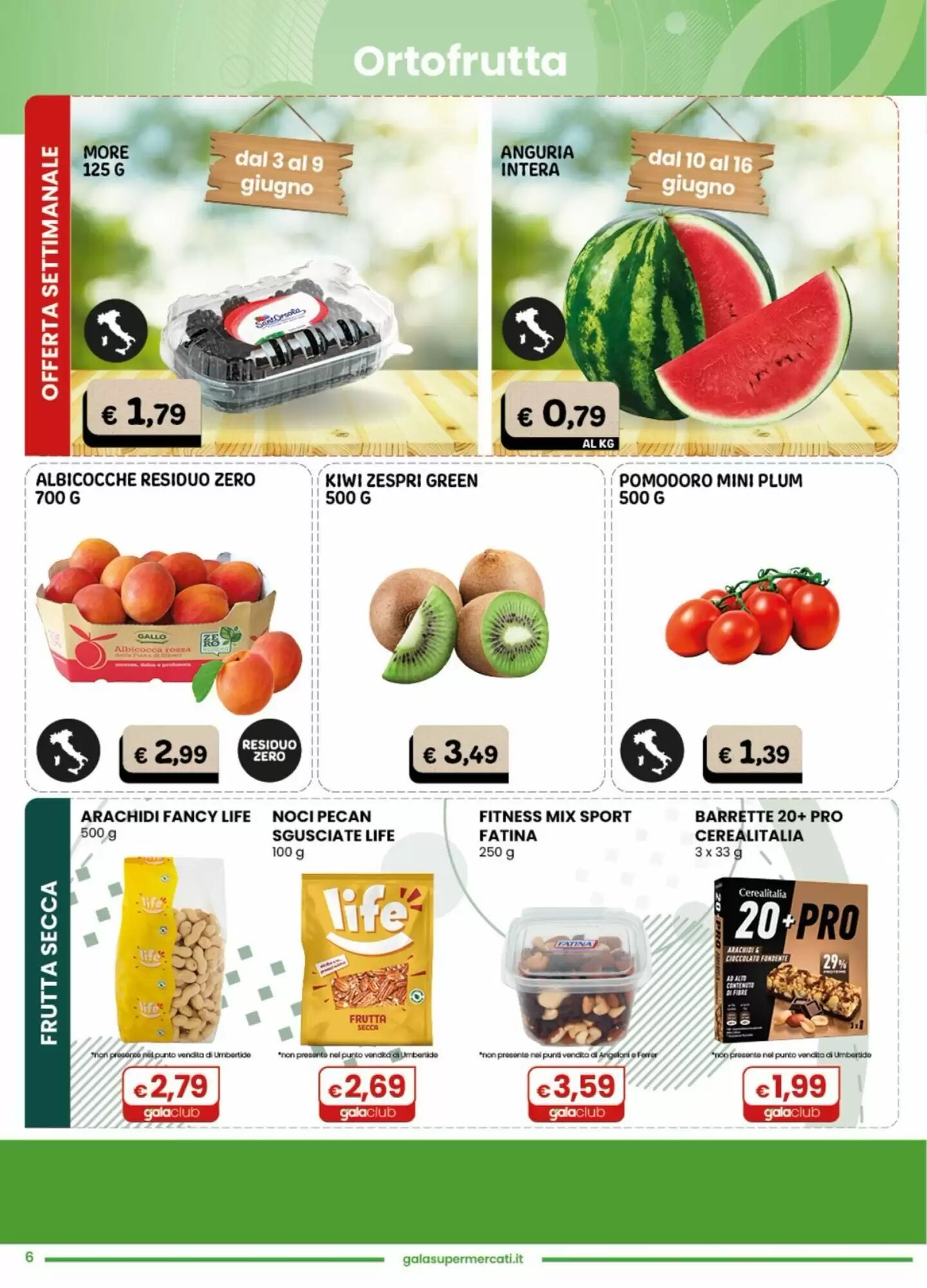 Volantino promozionale Gala Supermercati  valide dal 03/06/2026 - Pagina 6.