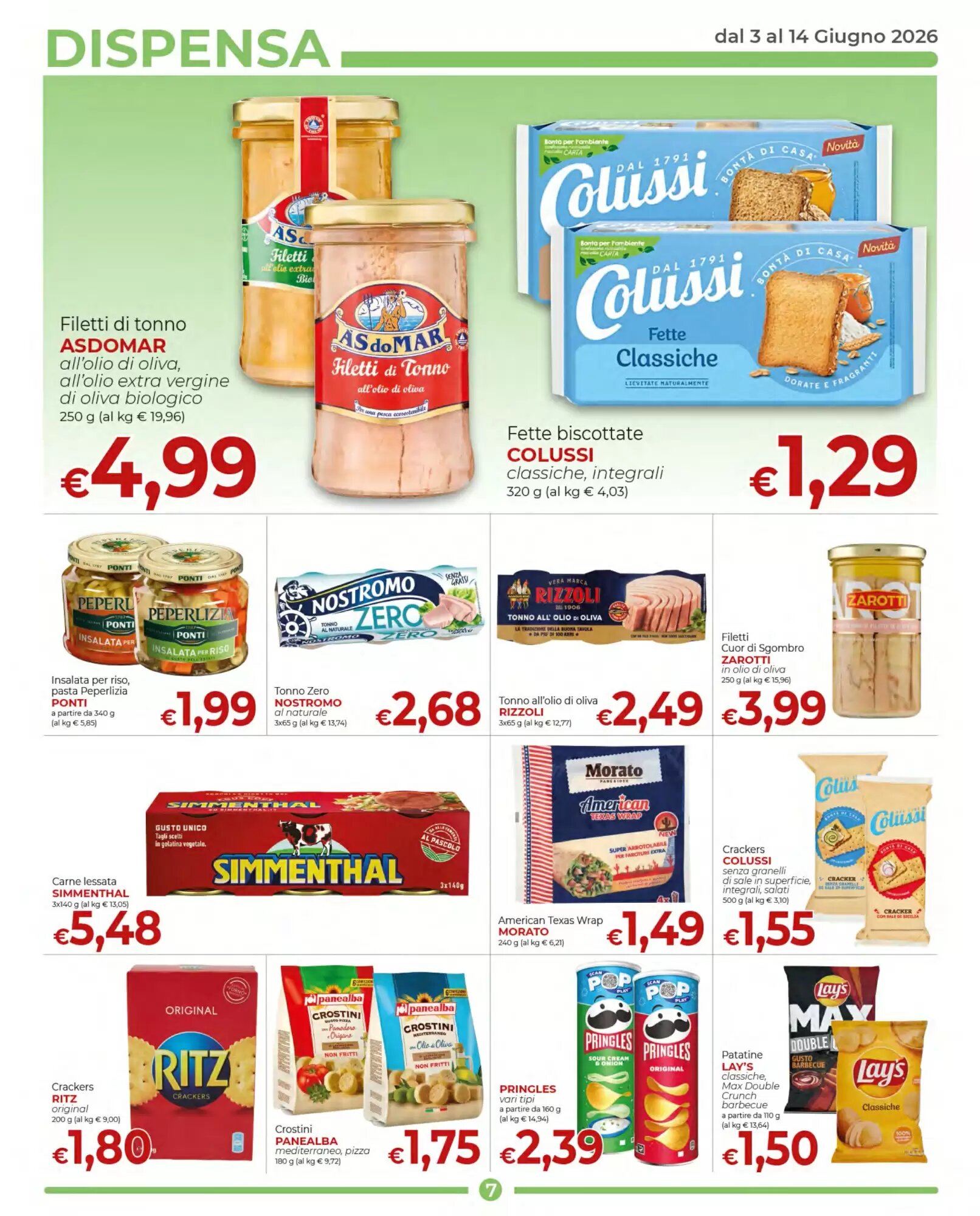 Volantino promozionale Maxi Nonna Isa  valide dal 03/06/2026 - Pagina 7.