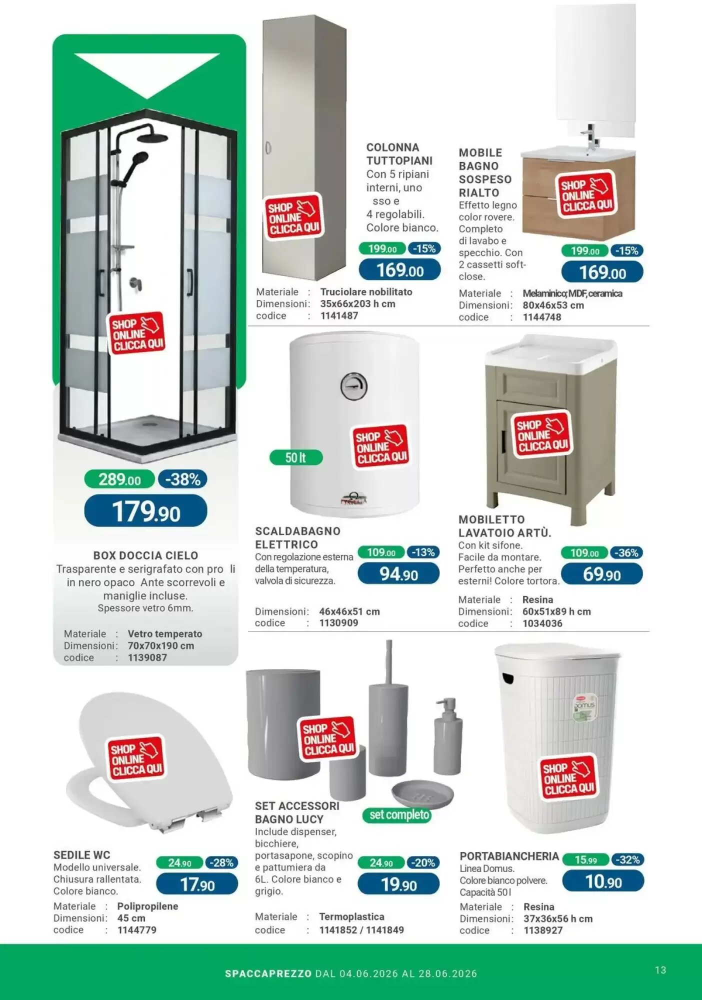 Volantino promozionale Cfadda  valide dal 03/06/2026 - Pagina 13.