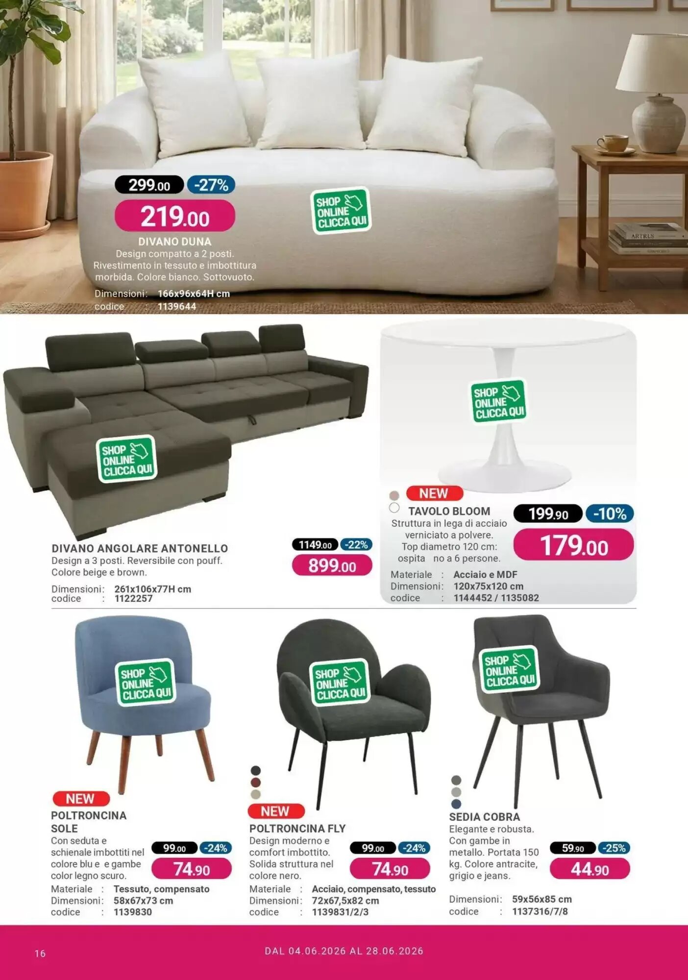 Volantino promozionale Cfadda  valide dal 03/06/2026 - Pagina 16.