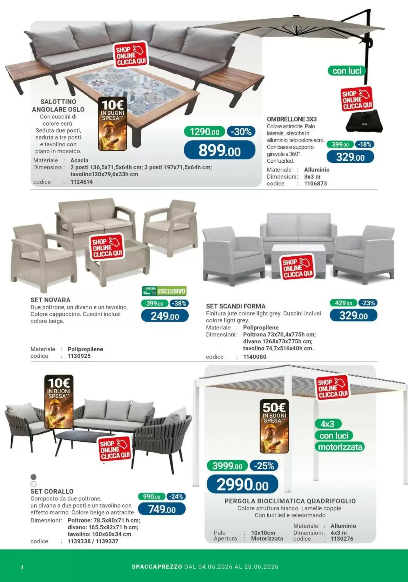 Volantino promozionale Cfadda  valide dal 03/06/2026 - Pagina 4.