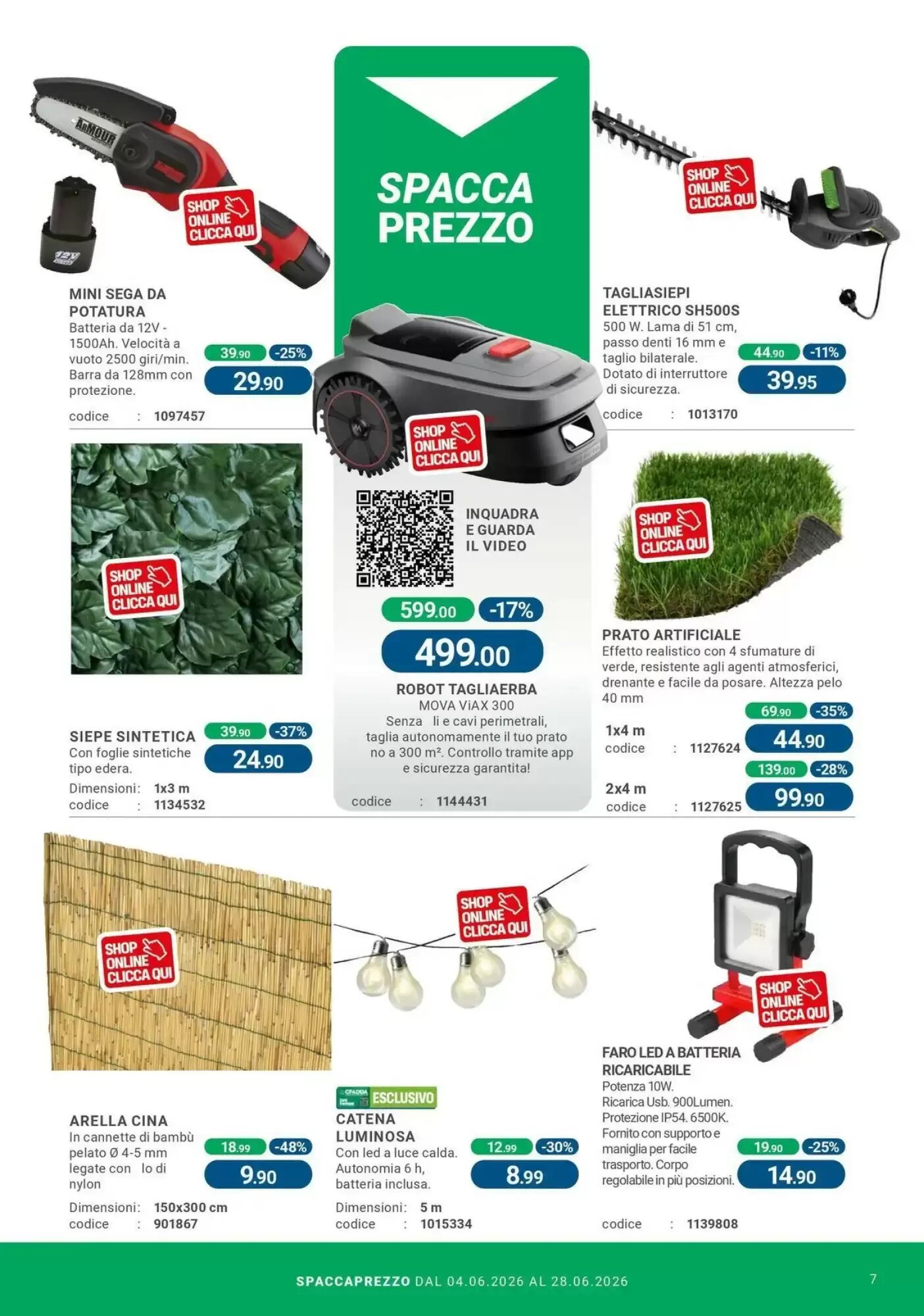 Volantino promozionale Cfadda  valide dal 03/06/2026 - Pagina 7.