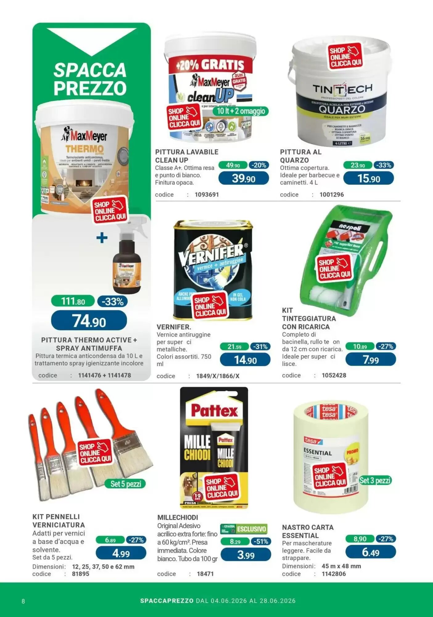 Volantino promozionale Cfadda  valide dal 03/06/2026 - Pagina 8.
