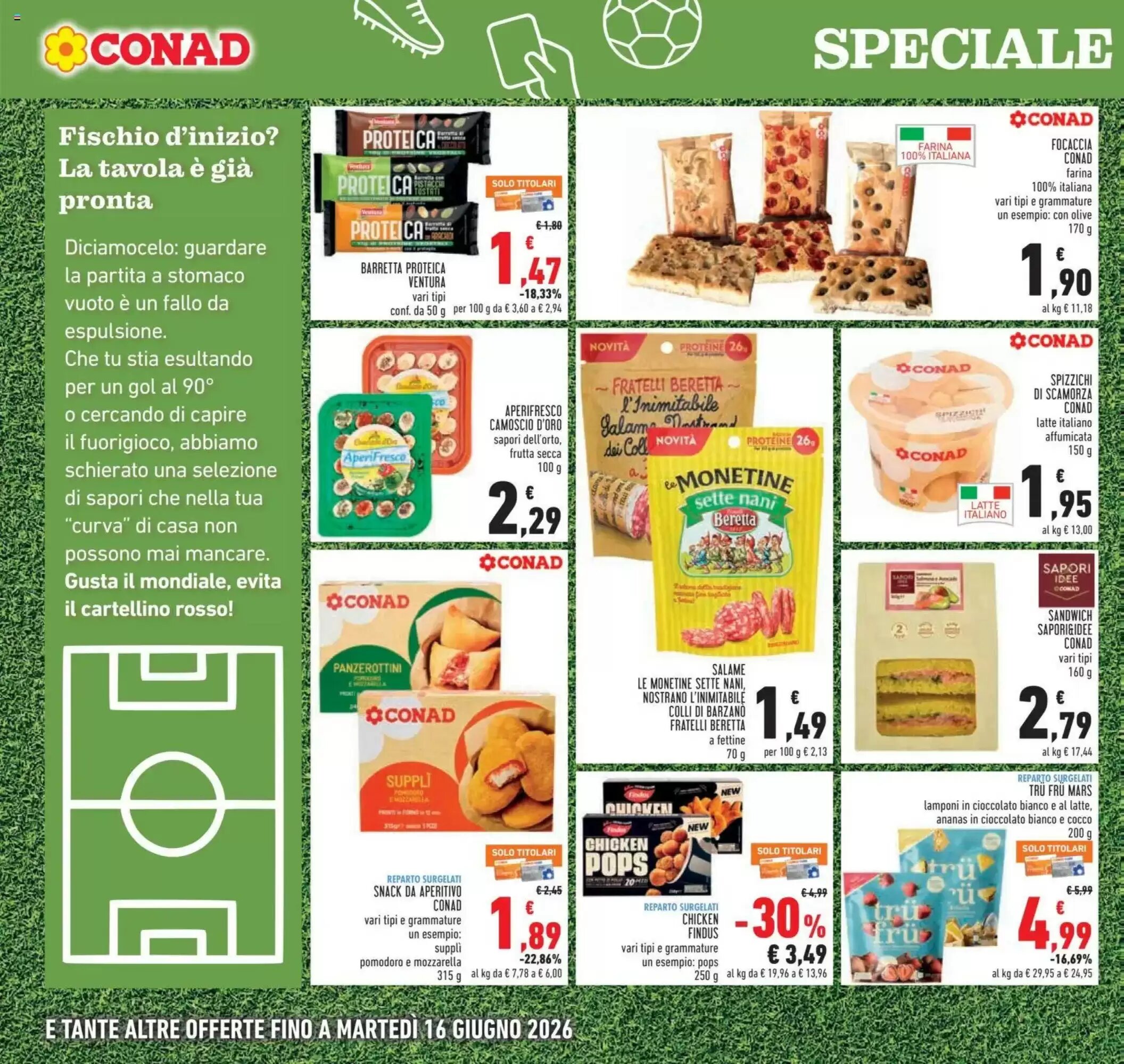 Volantino promozionale Conad  valide dal 04/06/2026 - Pagina 16.