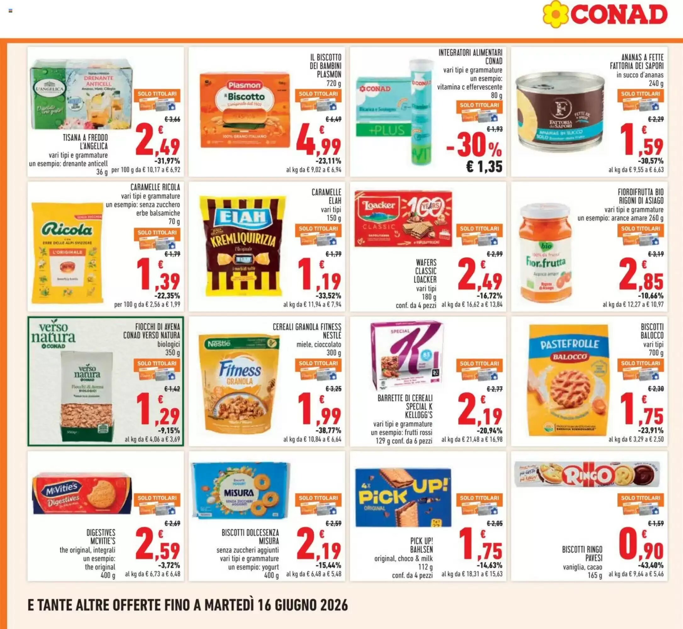 Volantino promozionale Conad  valide dal 04/06/2026 - Pagina 18.