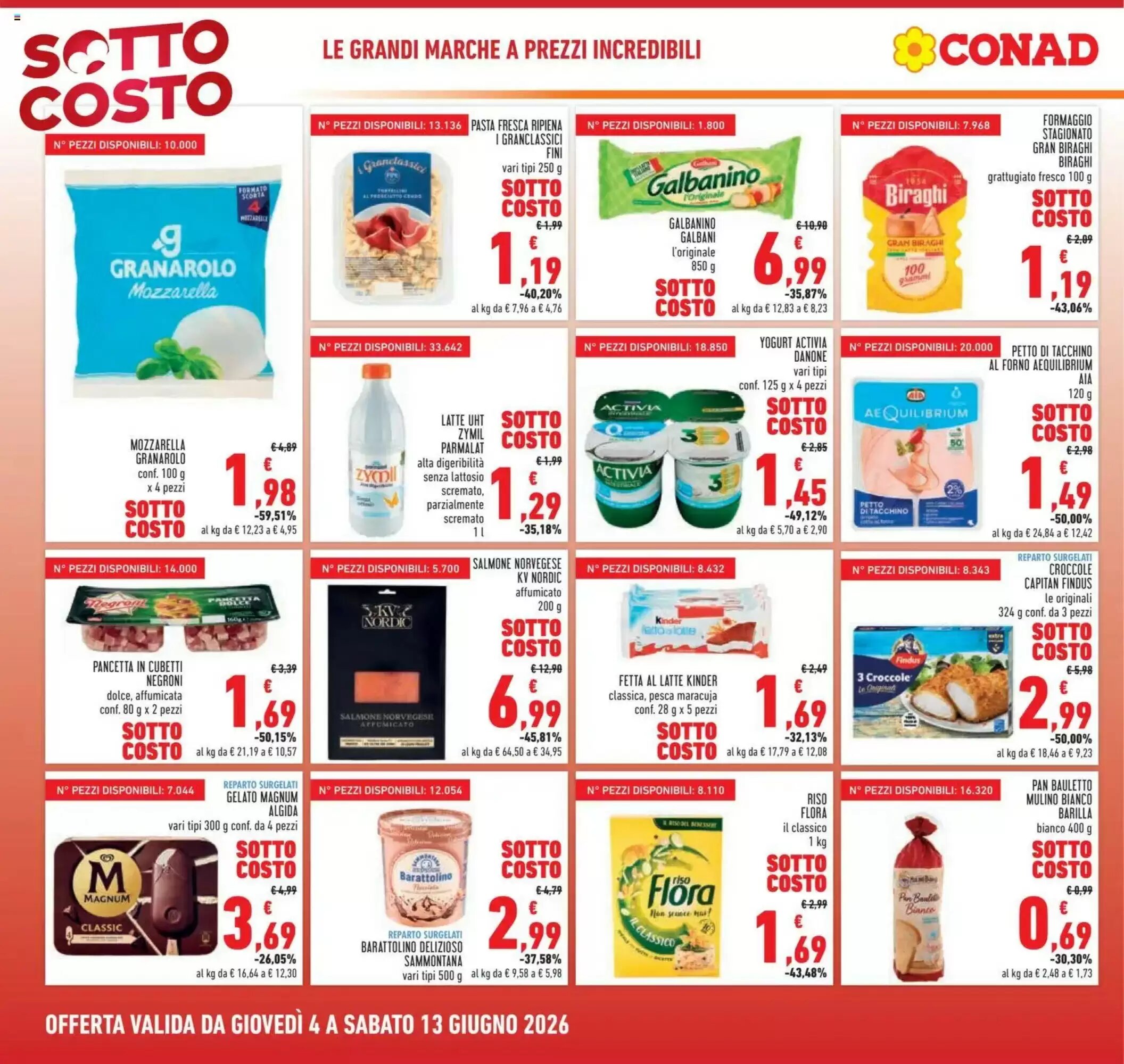 Volantino promozionale Conad  valide dal 04/06/2026 - Pagina 2.