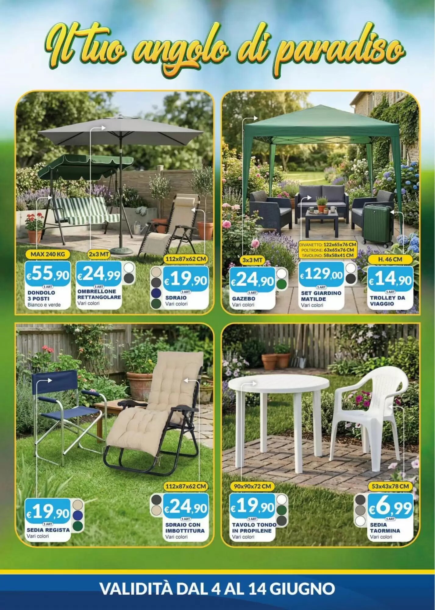 Volantino promozionale Mister Risparmio  valide dal 04/06/2026 - Pagina 4.