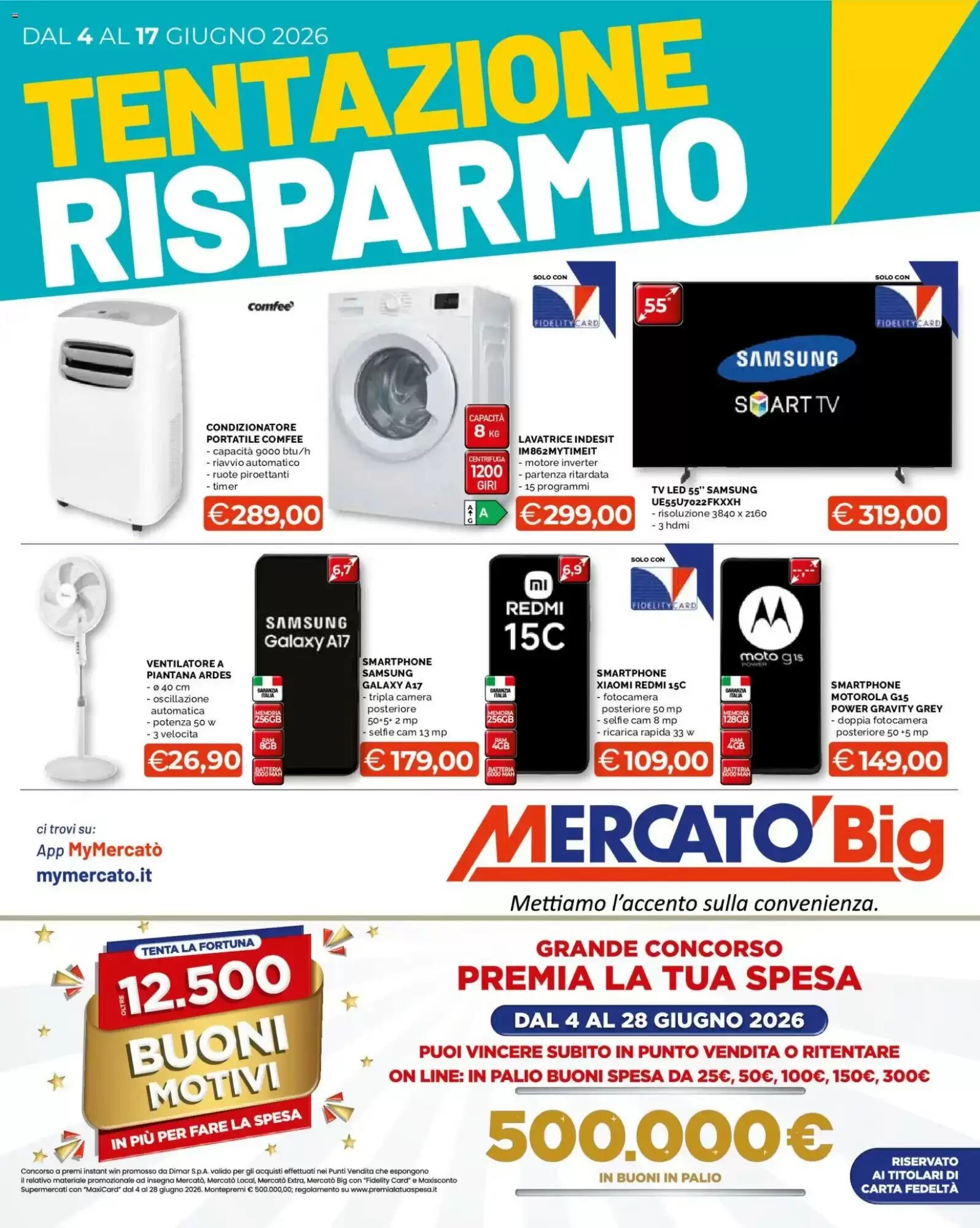 Volantino promozionale Mercatò Big  valide dal 04/06/2026 - Pagina 1.