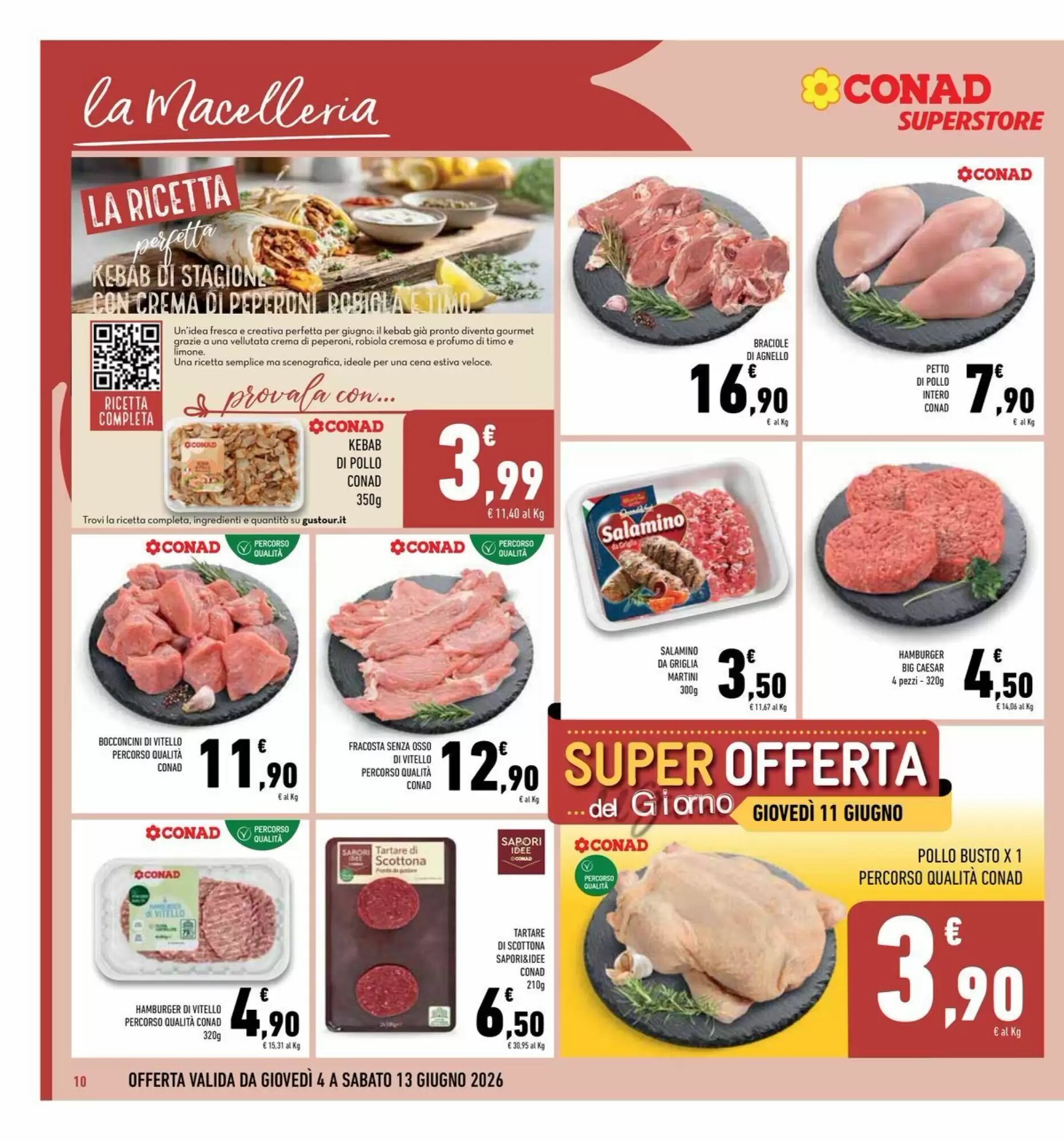 Volantino promozionale Conad Superstore  valide dal 04/06/2026 - Pagina 10.