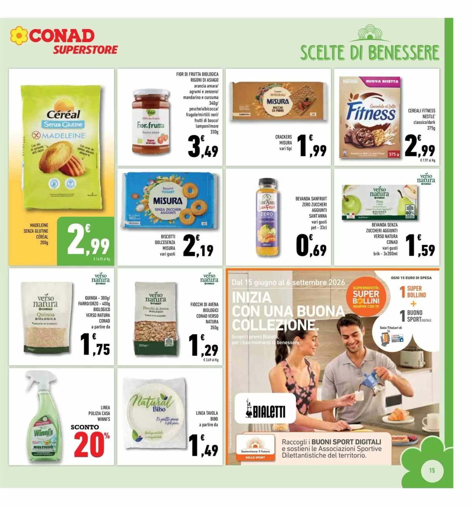 Volantino promozionale Conad Superstore  valide dal 04/06/2026 - Pagina 15.