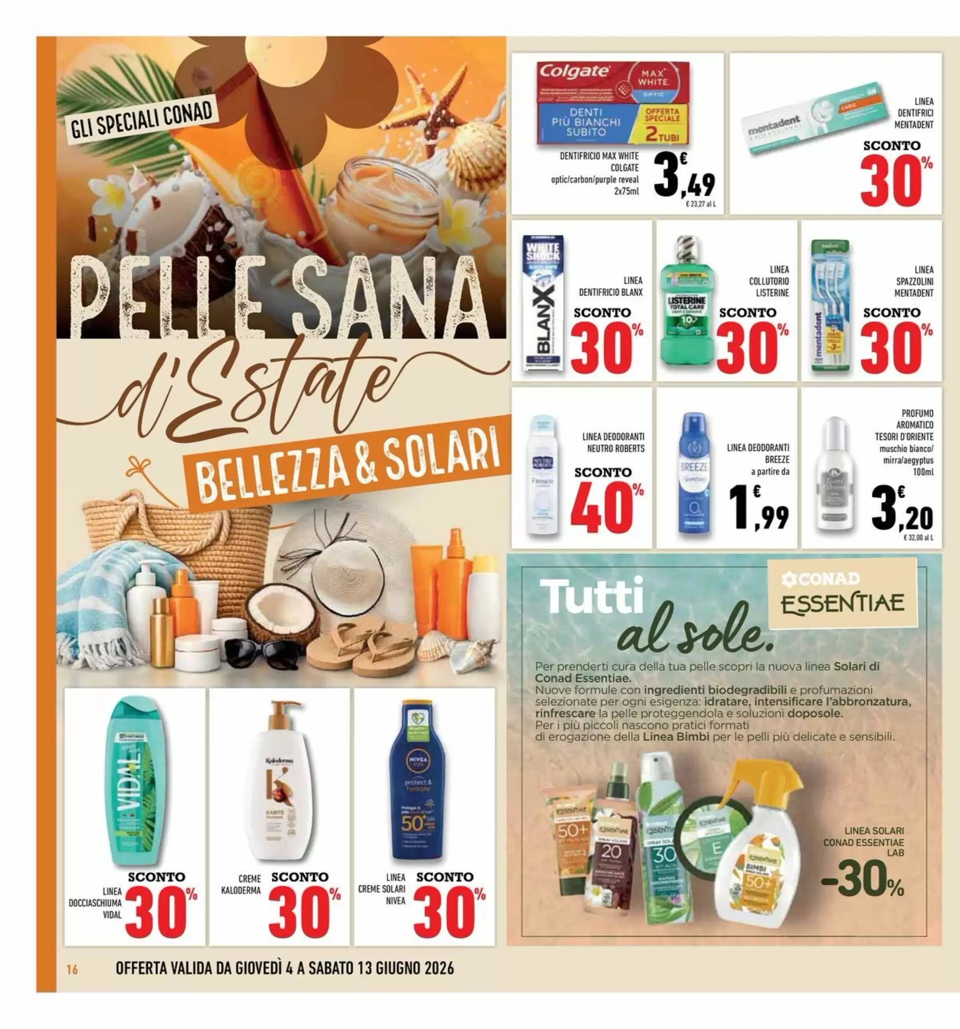 Volantino promozionale Conad Superstore  valide dal 04/06/2026 - Pagina 16.
