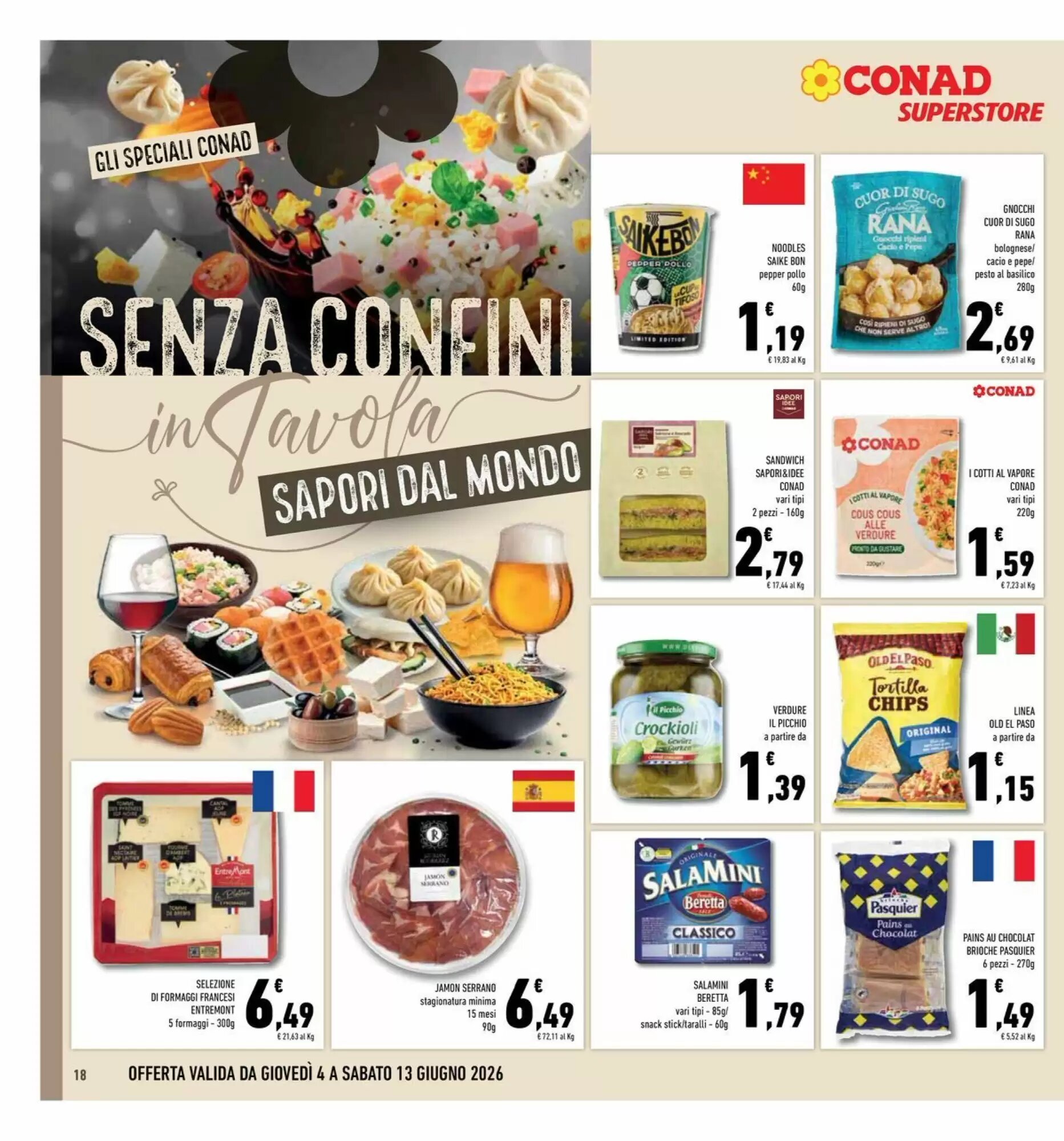 Volantino promozionale Conad Superstore  valide dal 04/06/2026 - Pagina 18.