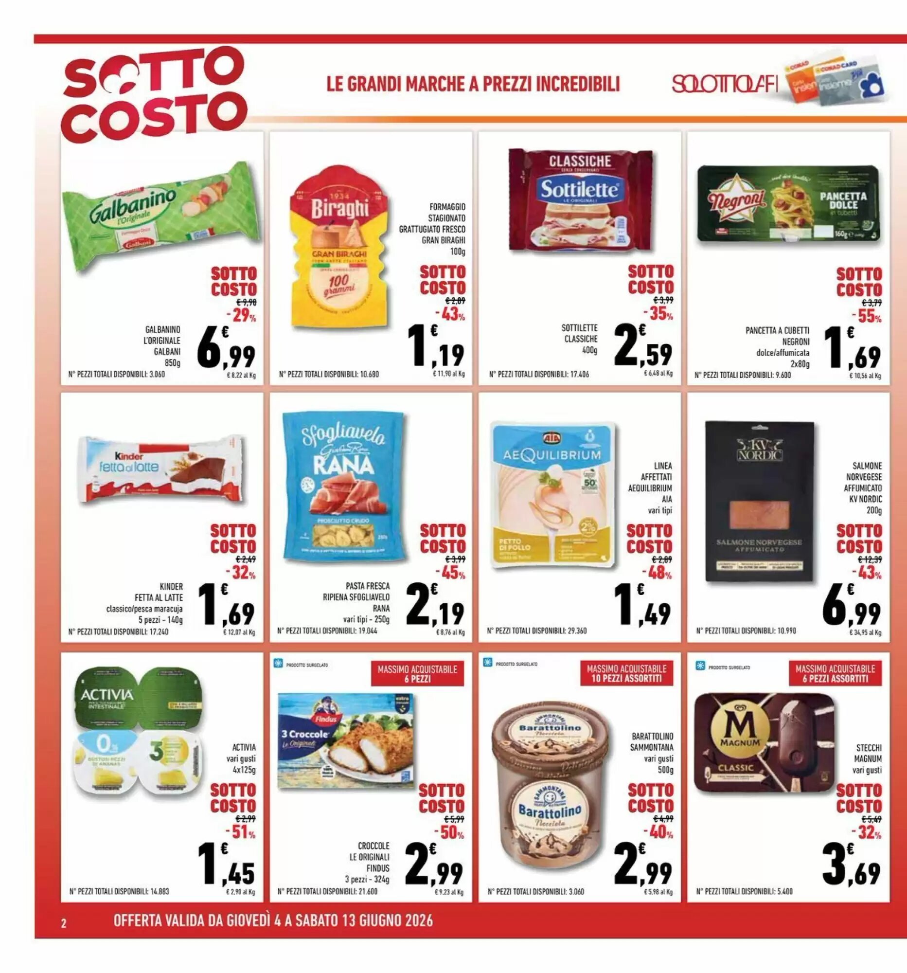 Volantino promozionale Conad Superstore  valide dal 04/06/2026 - Pagina 2.